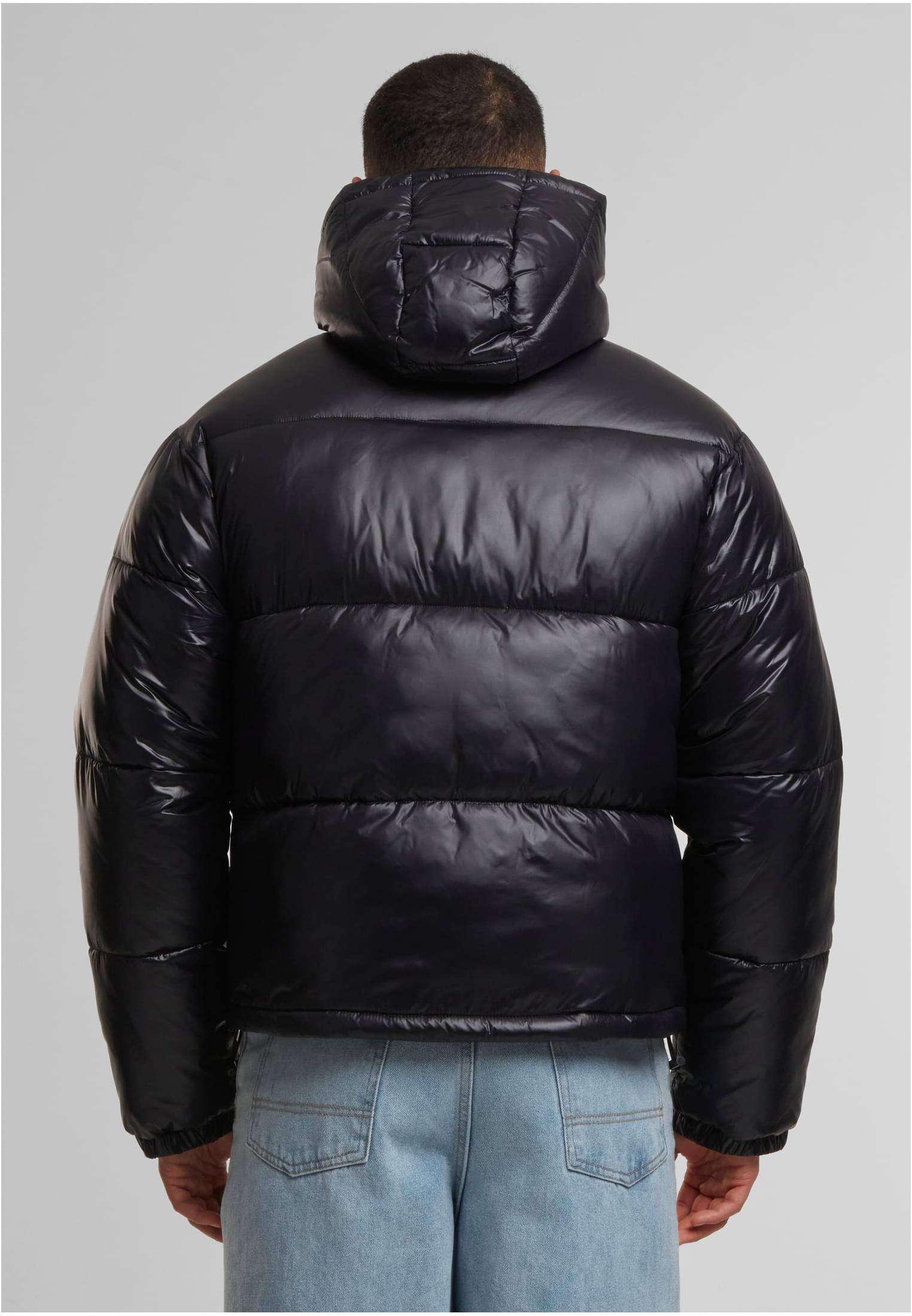 UC Shiny Puffer Jacket With Hood
