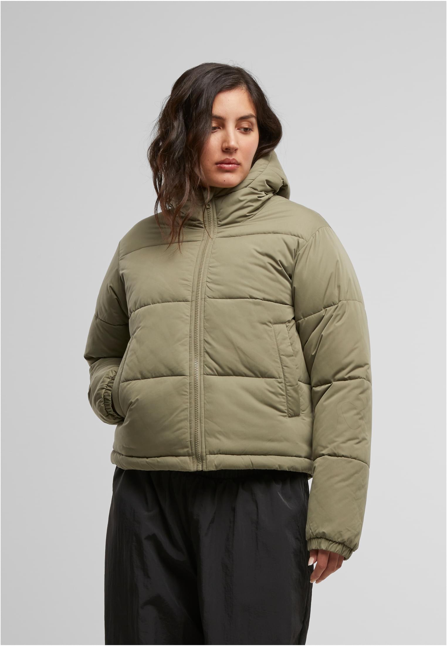 UC Peached Puffer Jacket With Hood