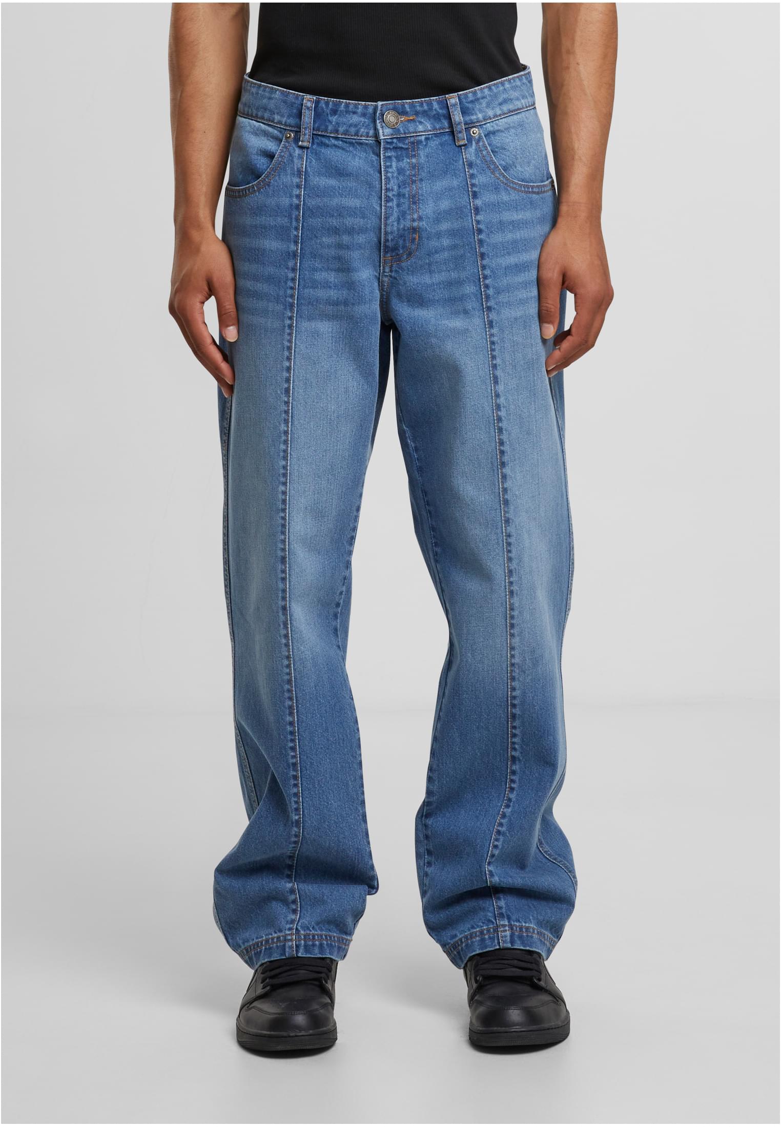 UC Wide Leg Denim With Dividing Seams