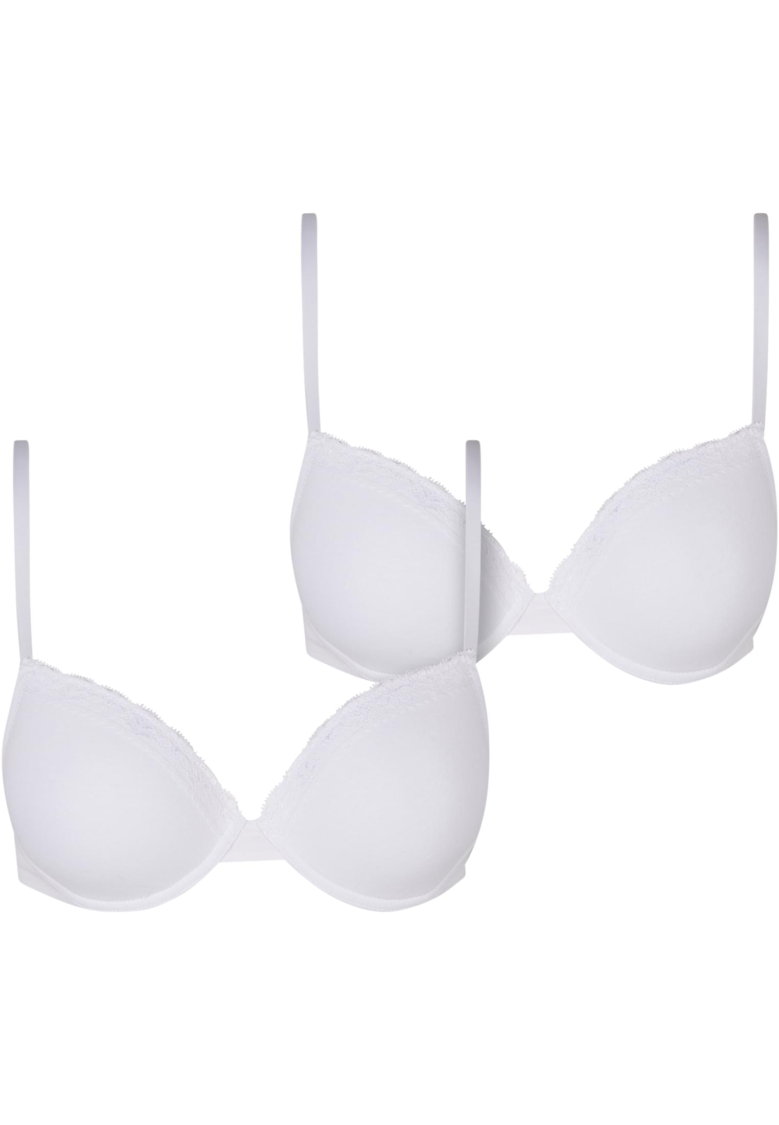 Reggiseno in pizzo UC Basic in cotone, confezione da 2