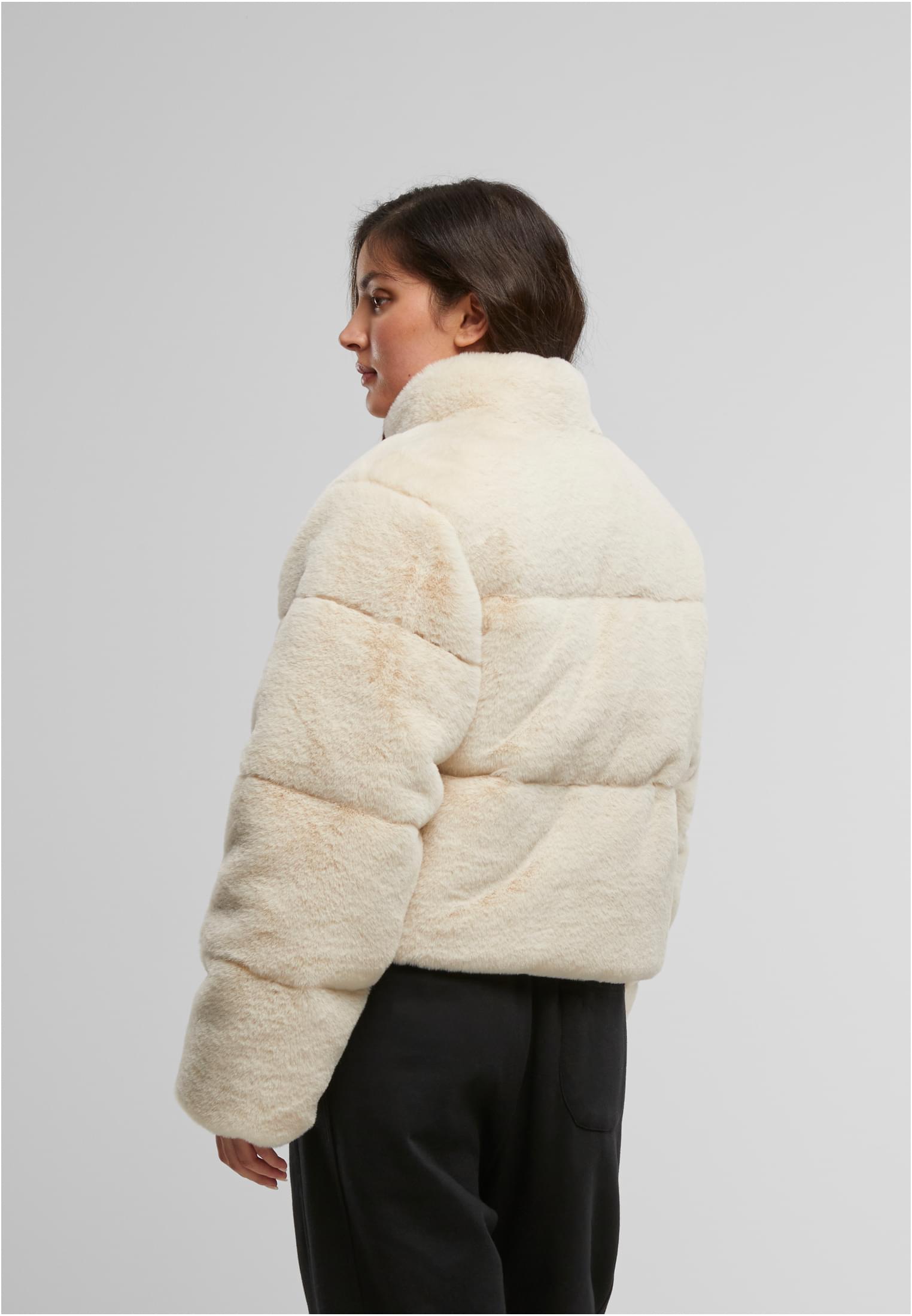UC Short Faux Fur Puffer Jacket