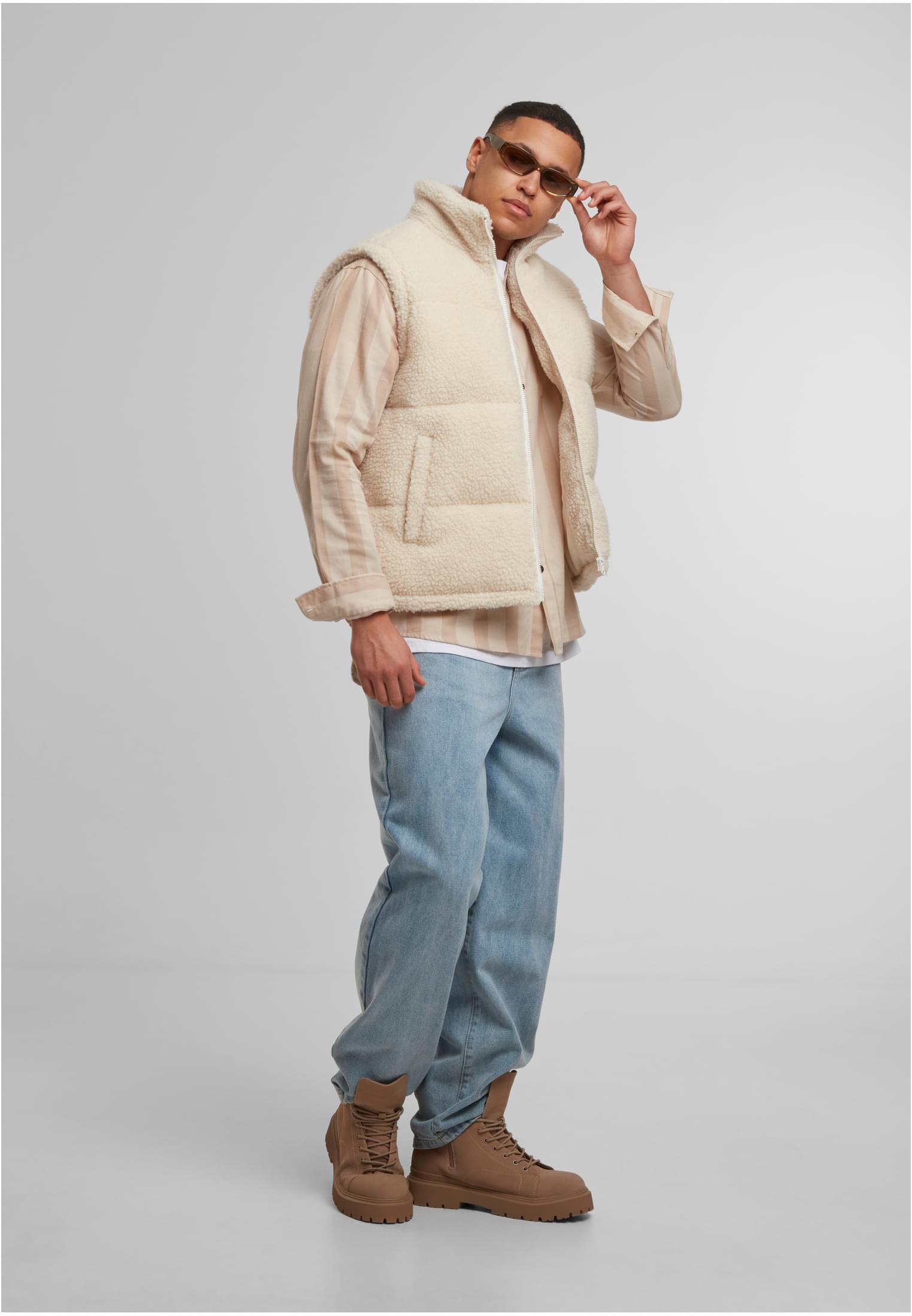 UC Basic Teddy Puffer Vest