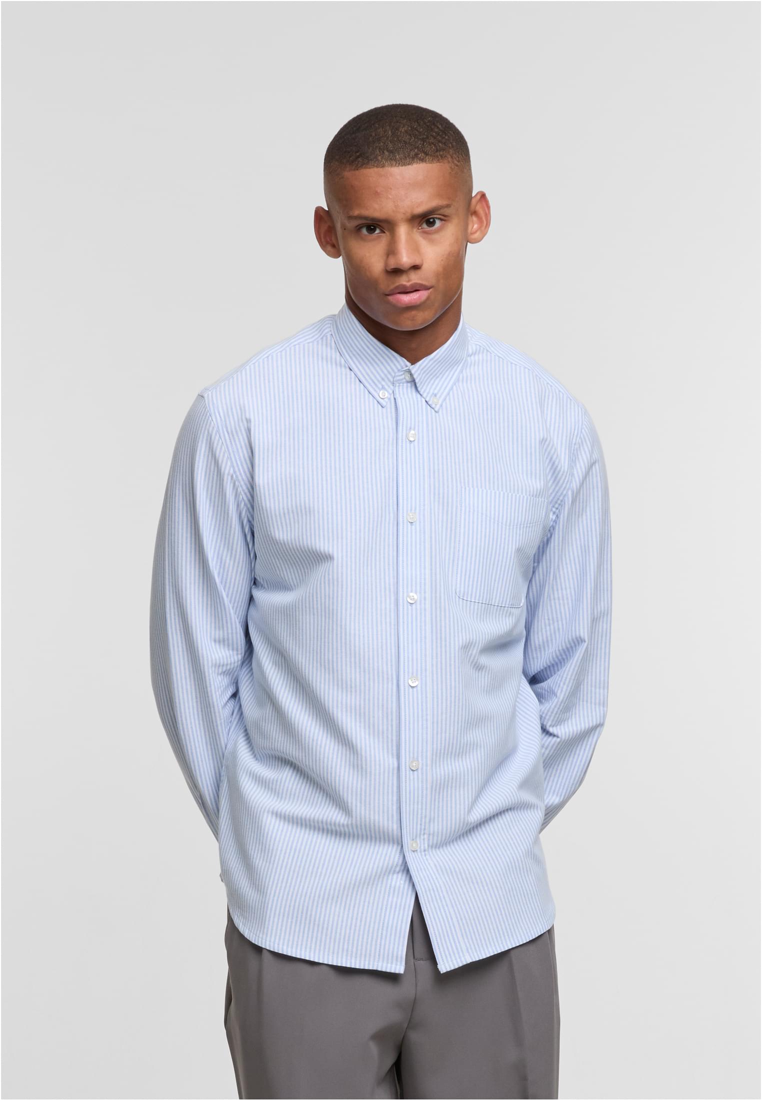 UC Striped Button Up Oxford Shirt