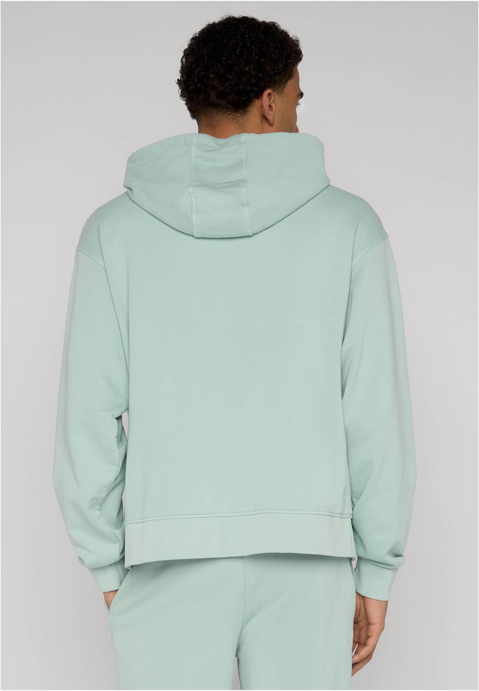 Heavy Washed Boxy Hoodie frostmint