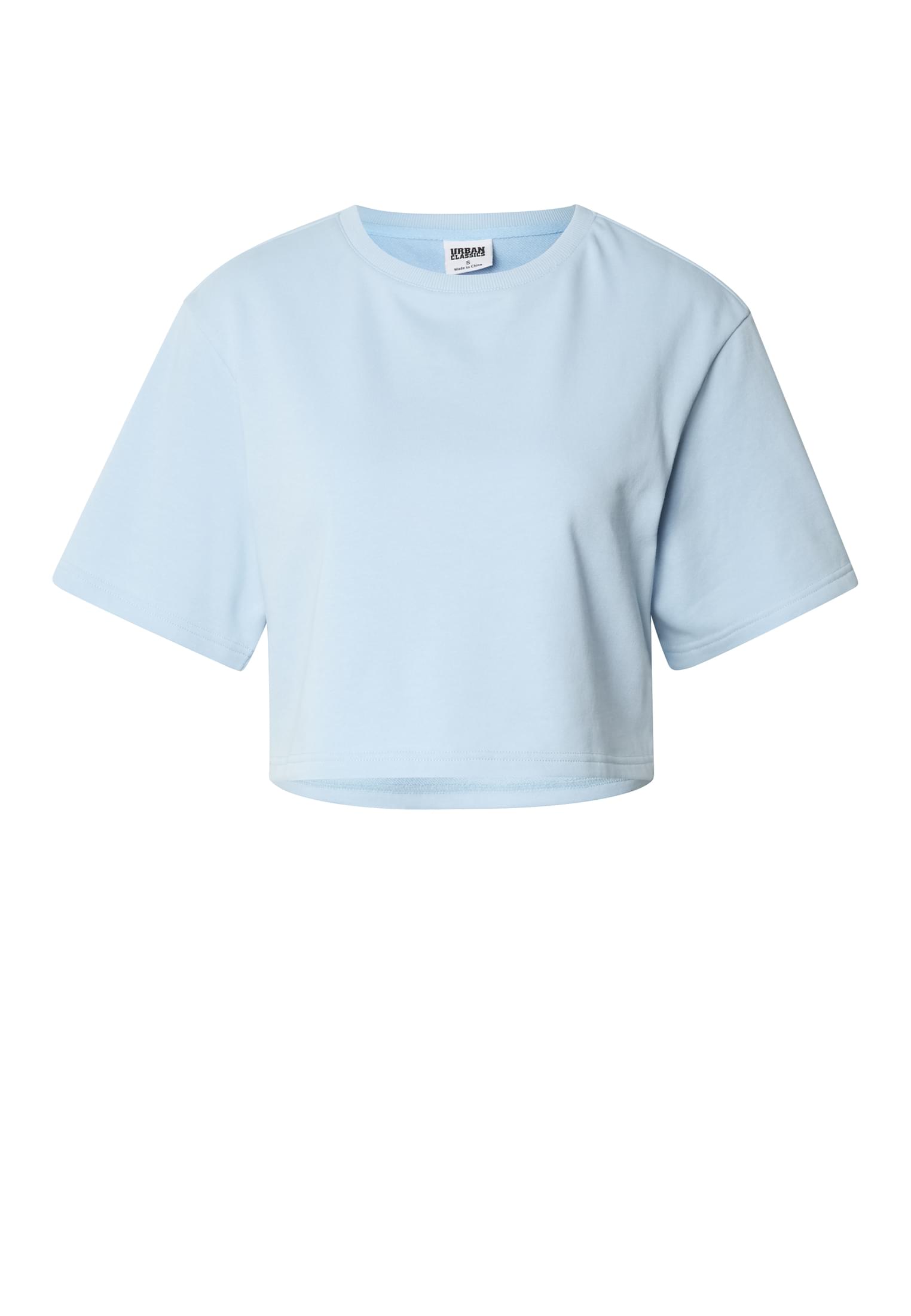 Ladies Light Terry Cropped Tee
