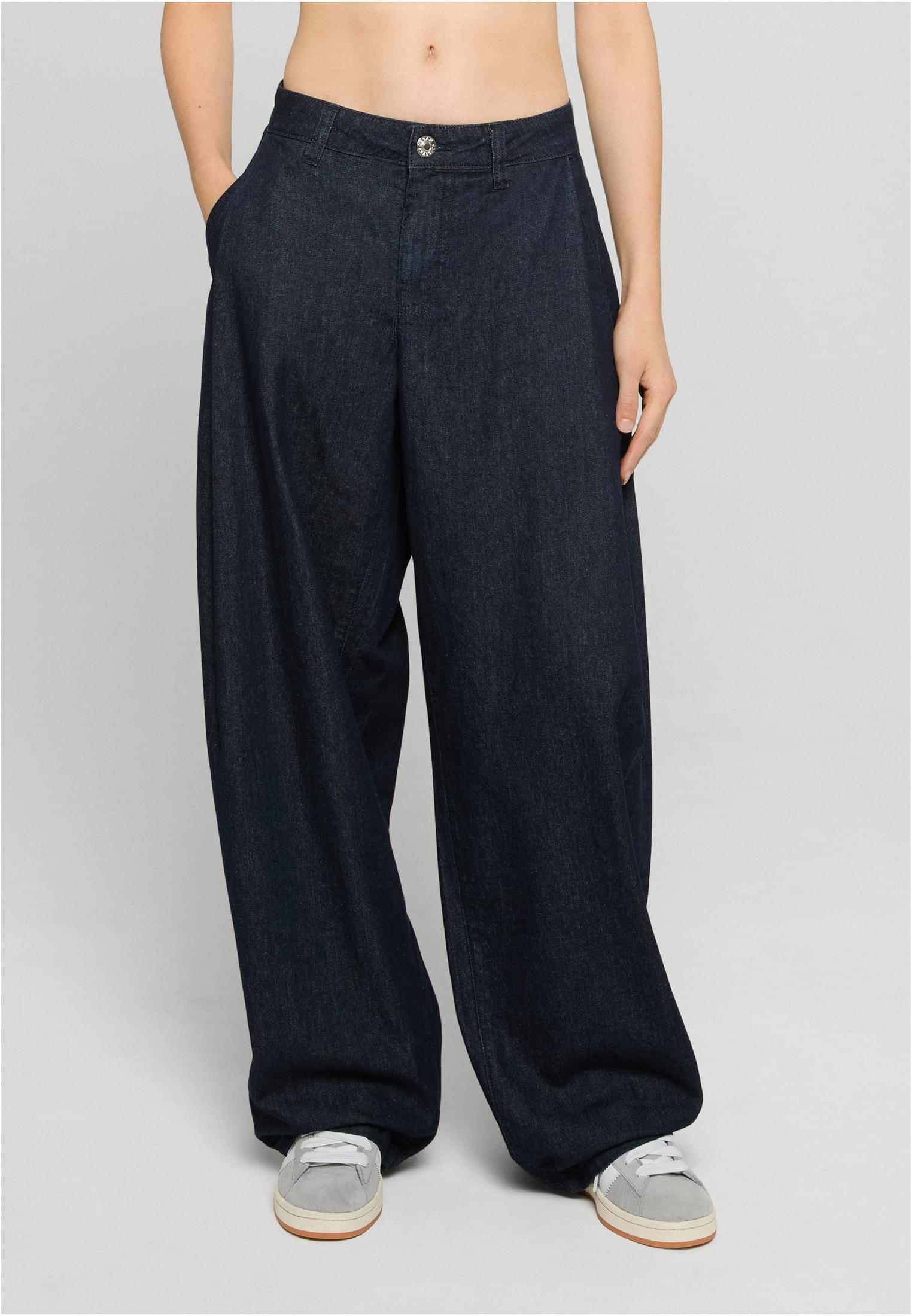 UC Light Denim Barrel Pants