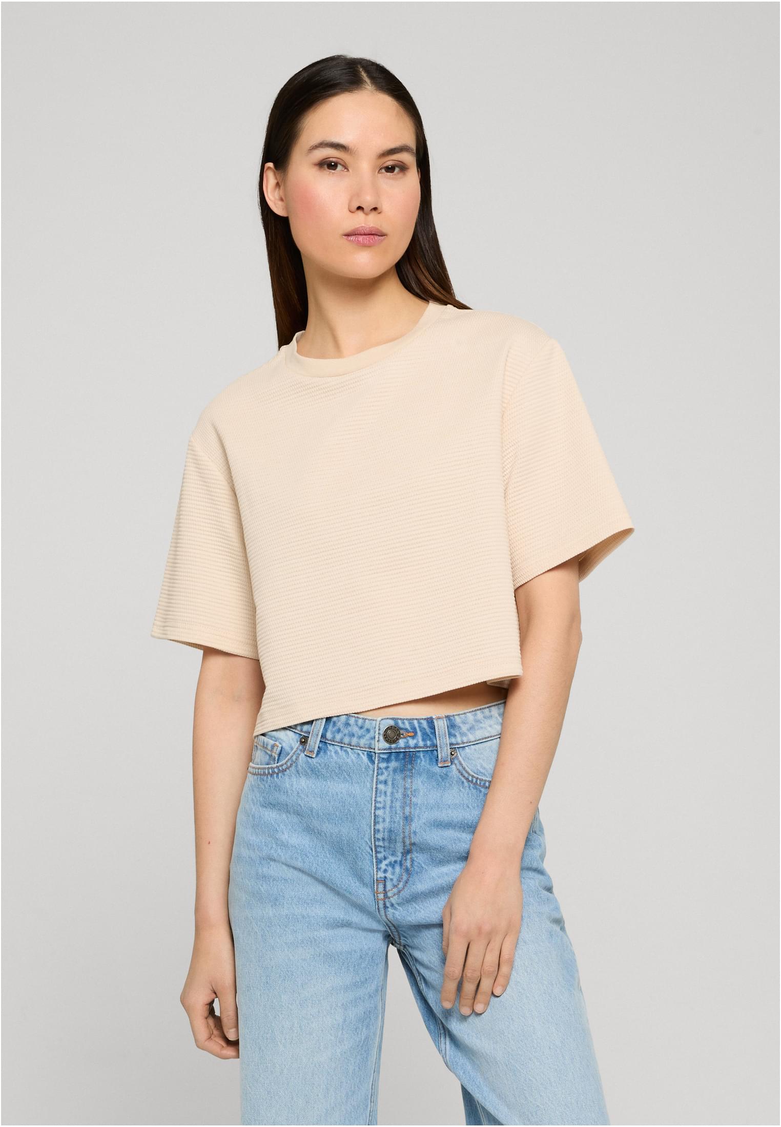 UC Structured Jersey Cropped Tee