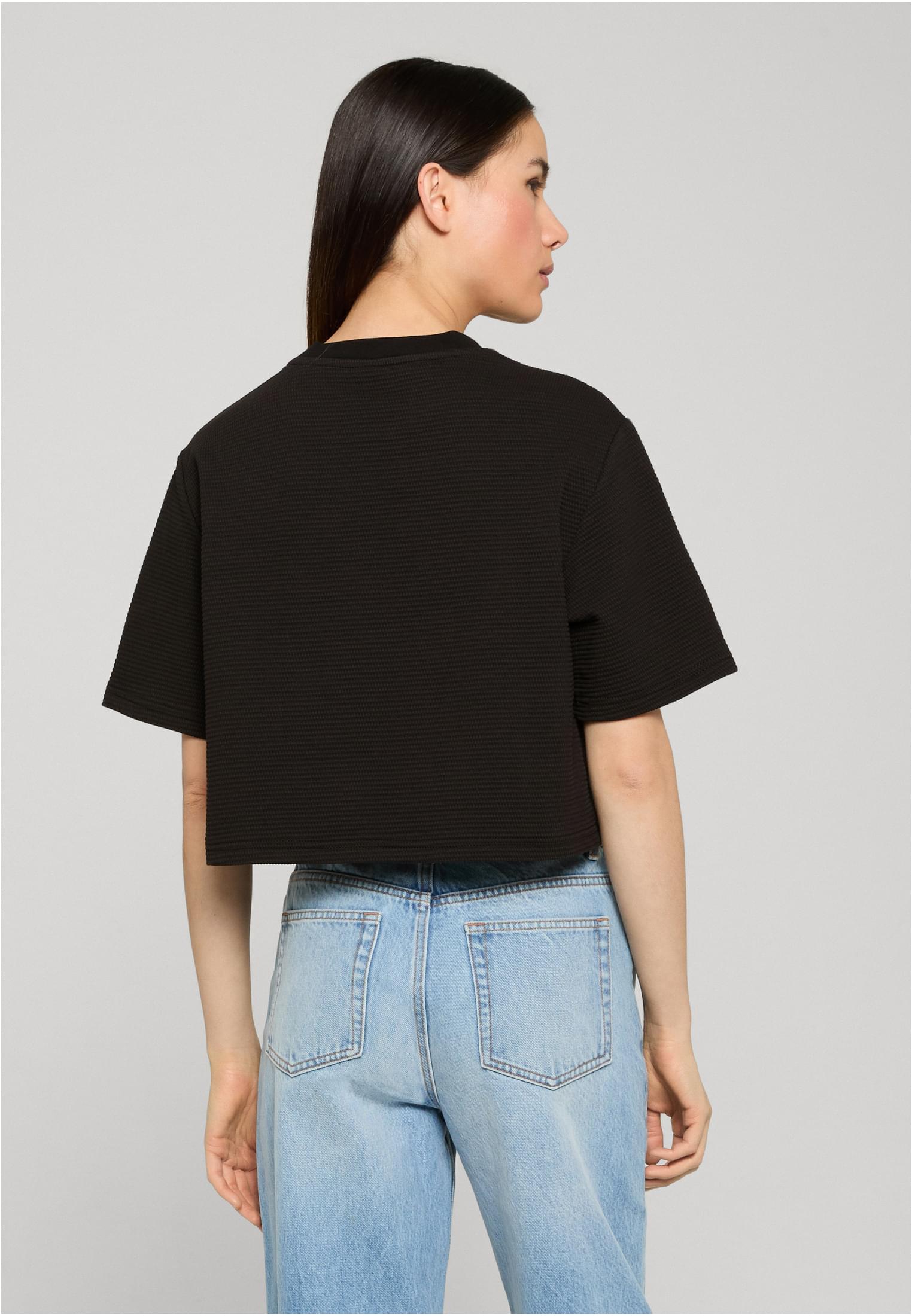 UC Structured Jersey Cropped Tee