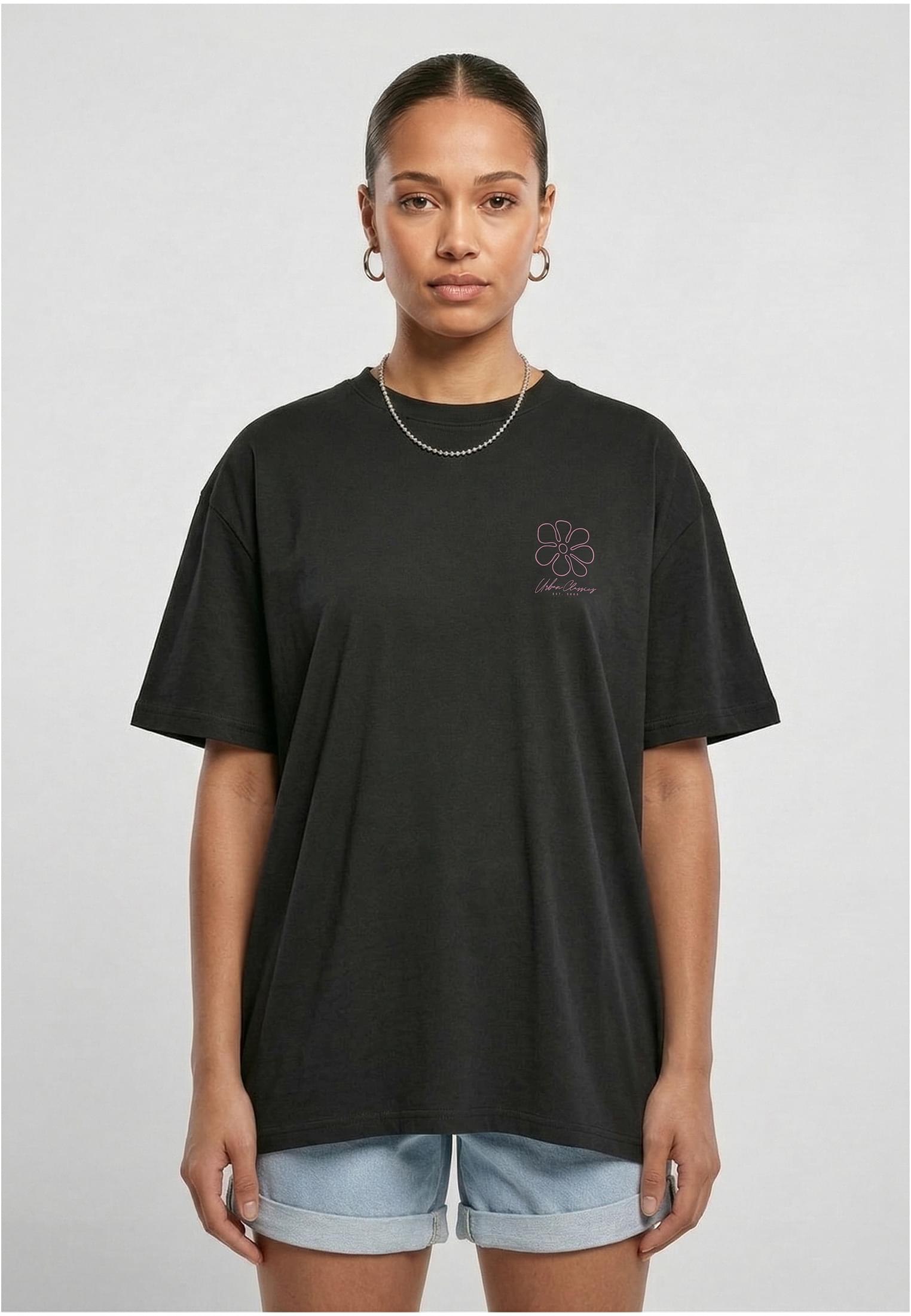 UC Urban Classics Flower Logo Loose Tee