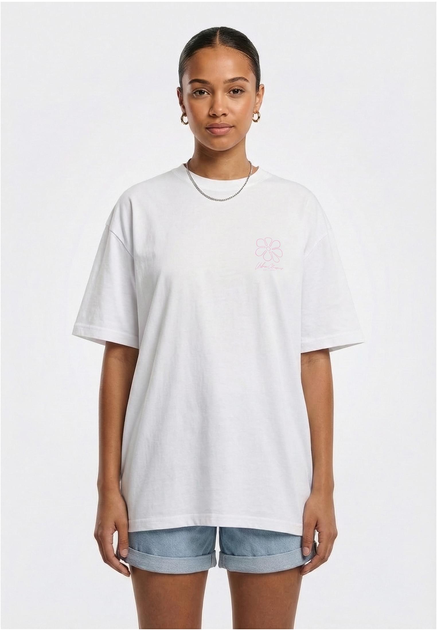 UC Urban Classics Flower Logo Loose Tee