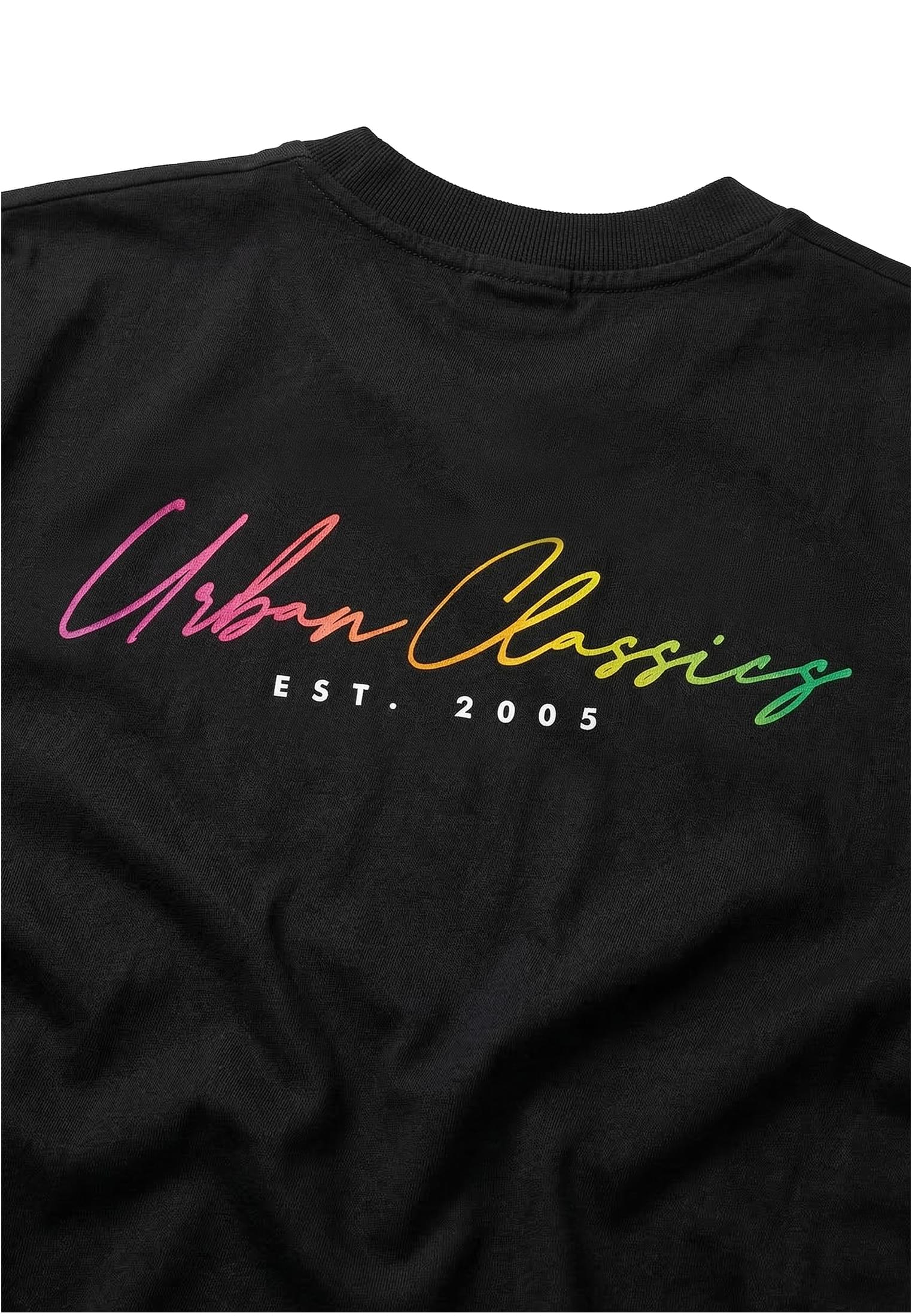 UC Urban Classics Rainbow Heart Logo Loose Tee