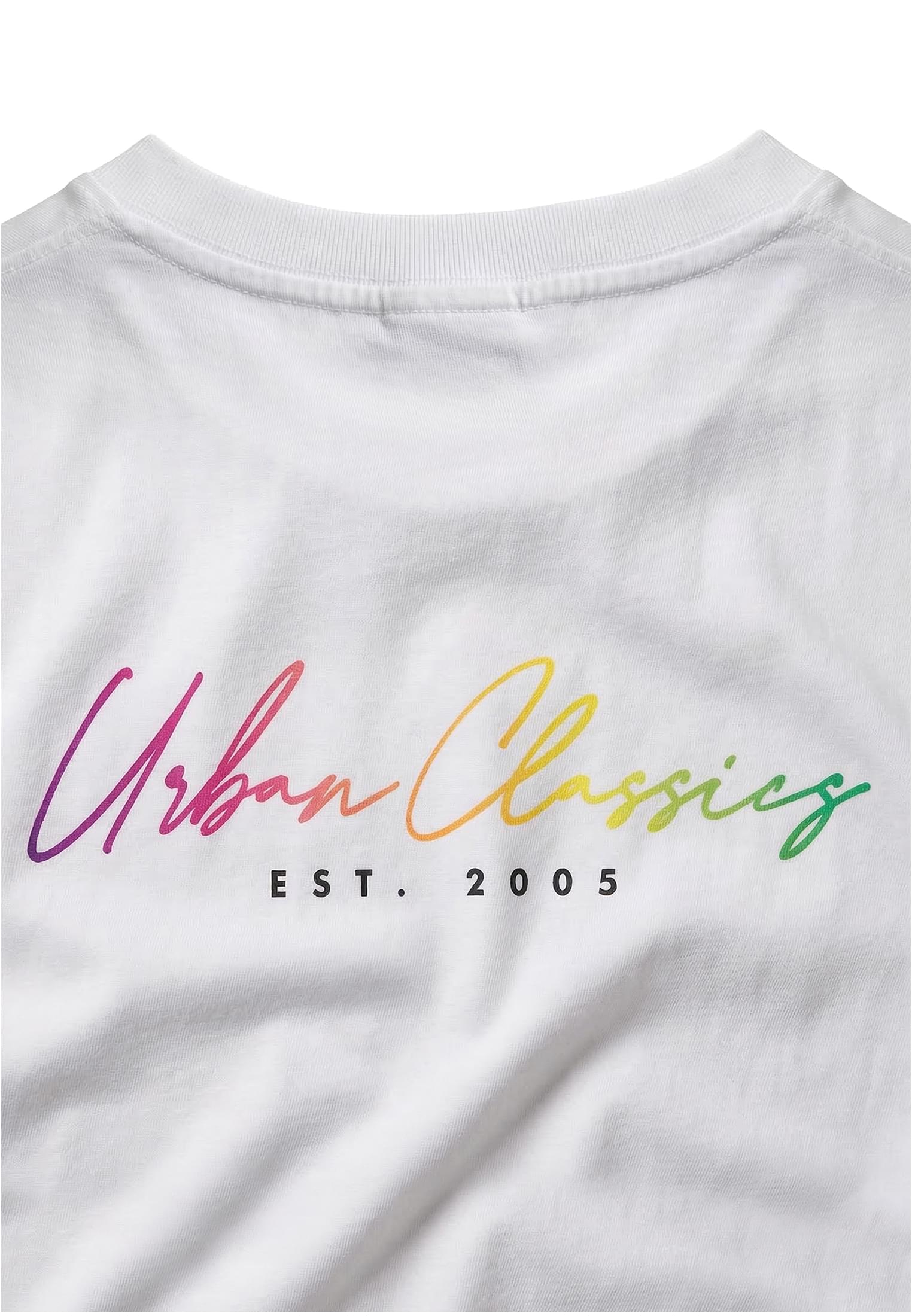 UC Urban Classics Rainbow Heart Logo Loose Tee