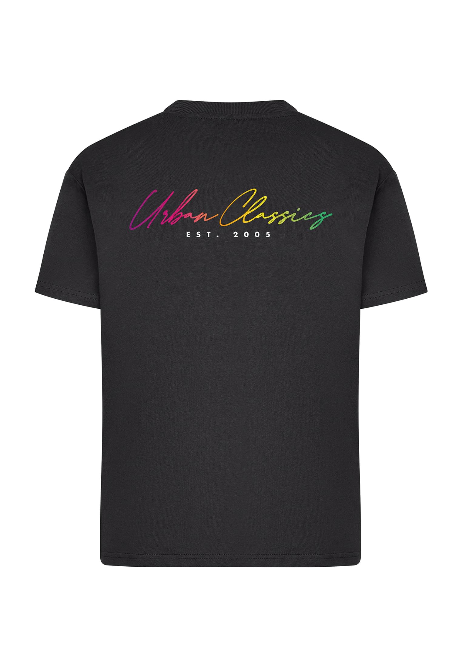 UC Urban Classics Rainbow Heart Logo Loose Tee