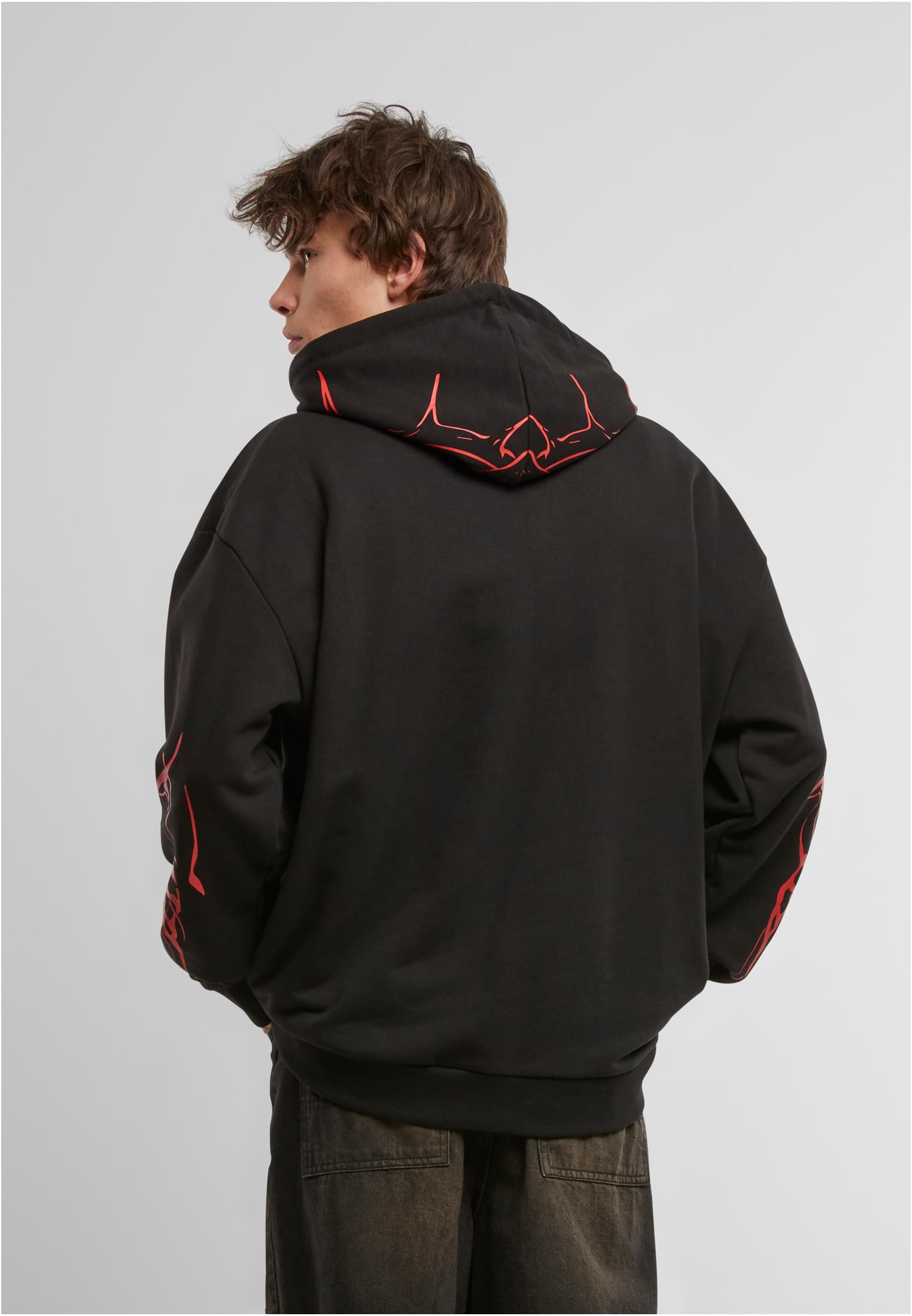 Felpa con cappuccio Thug Life Ink nera XXL