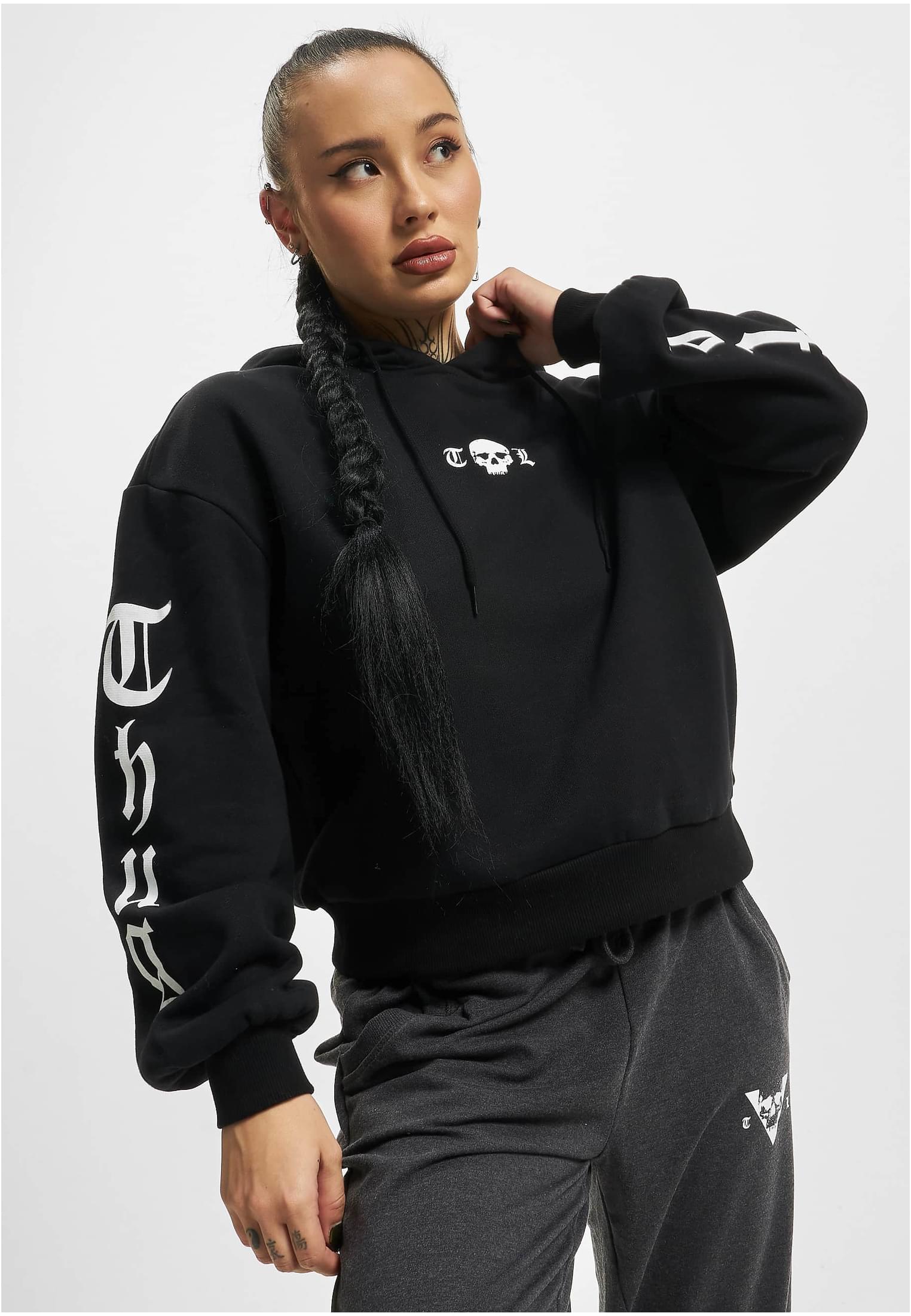 Felpa con cappuccio TL Caution