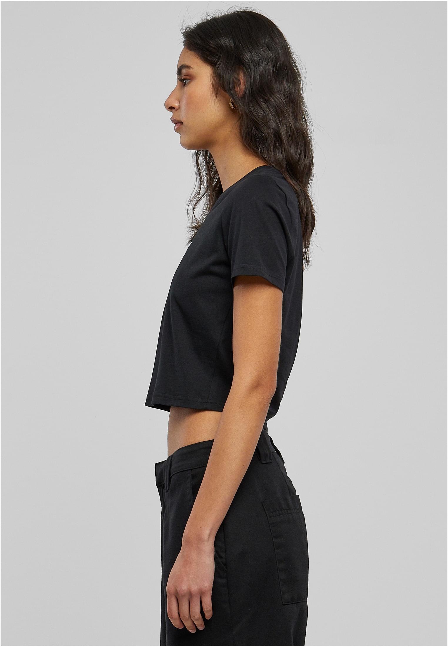 Take It Daisy Cropped Tee black XXL - workoutbrands.com