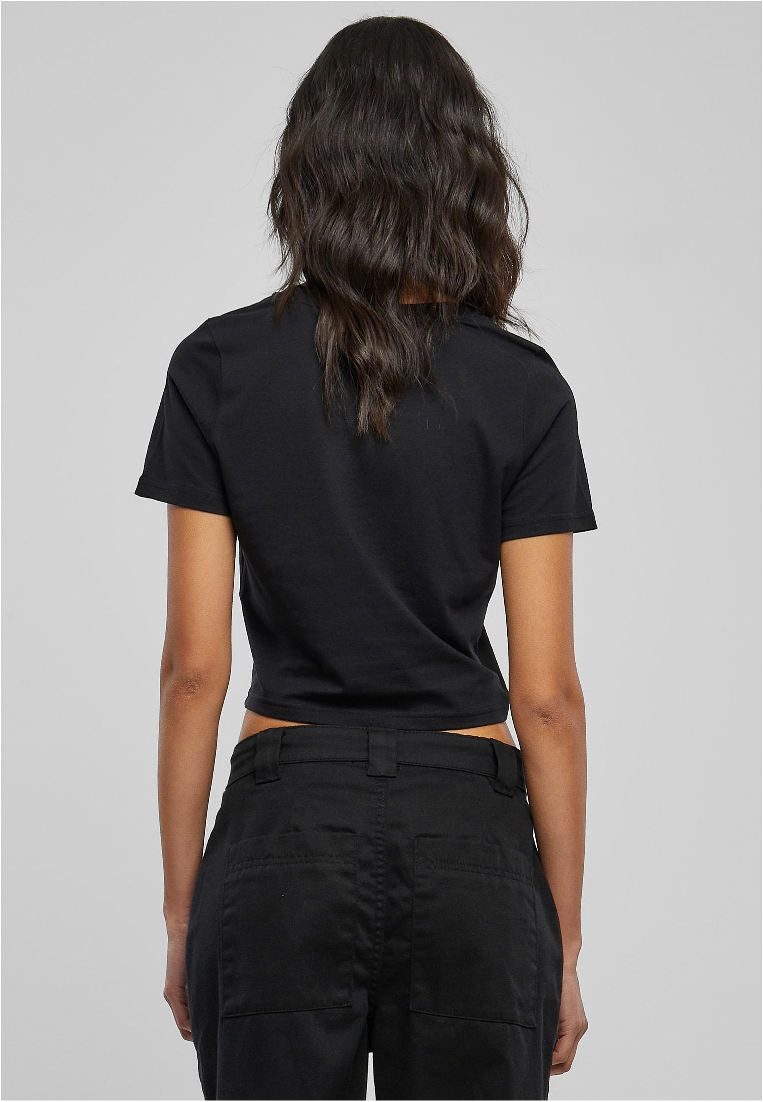 Take It Daisy Cropped Tee black XXL - workoutbrands.com