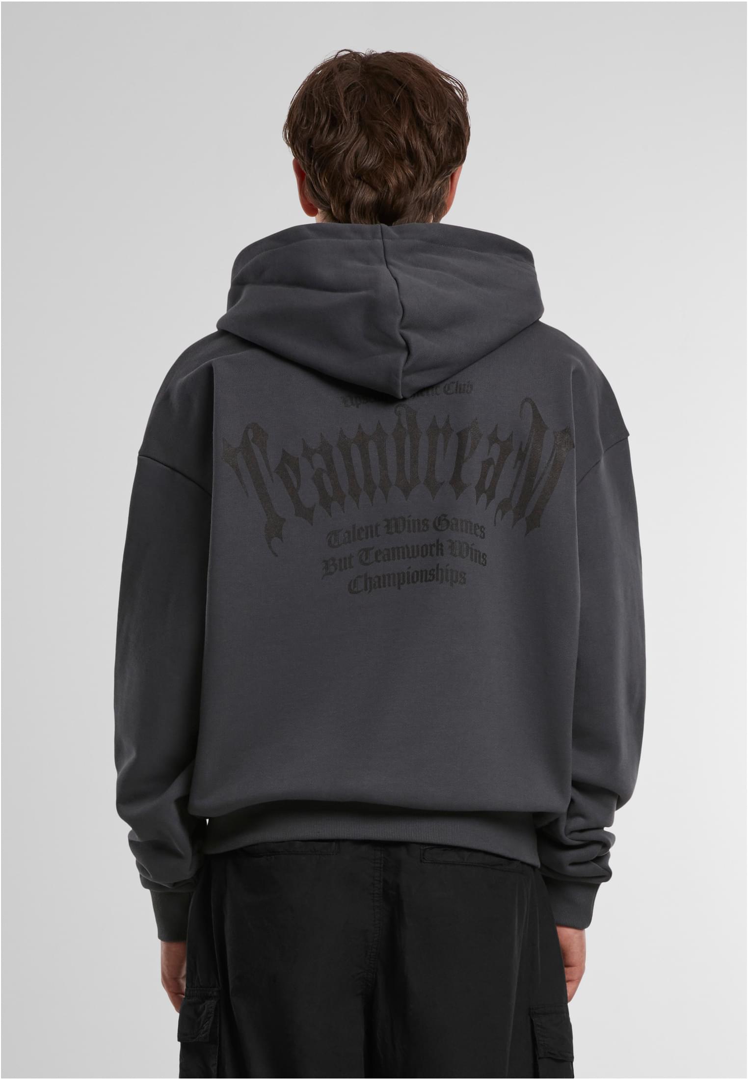Teamdream Ultraheavy Oversize Hoodie darkgrey XXL - workoutbrands.com