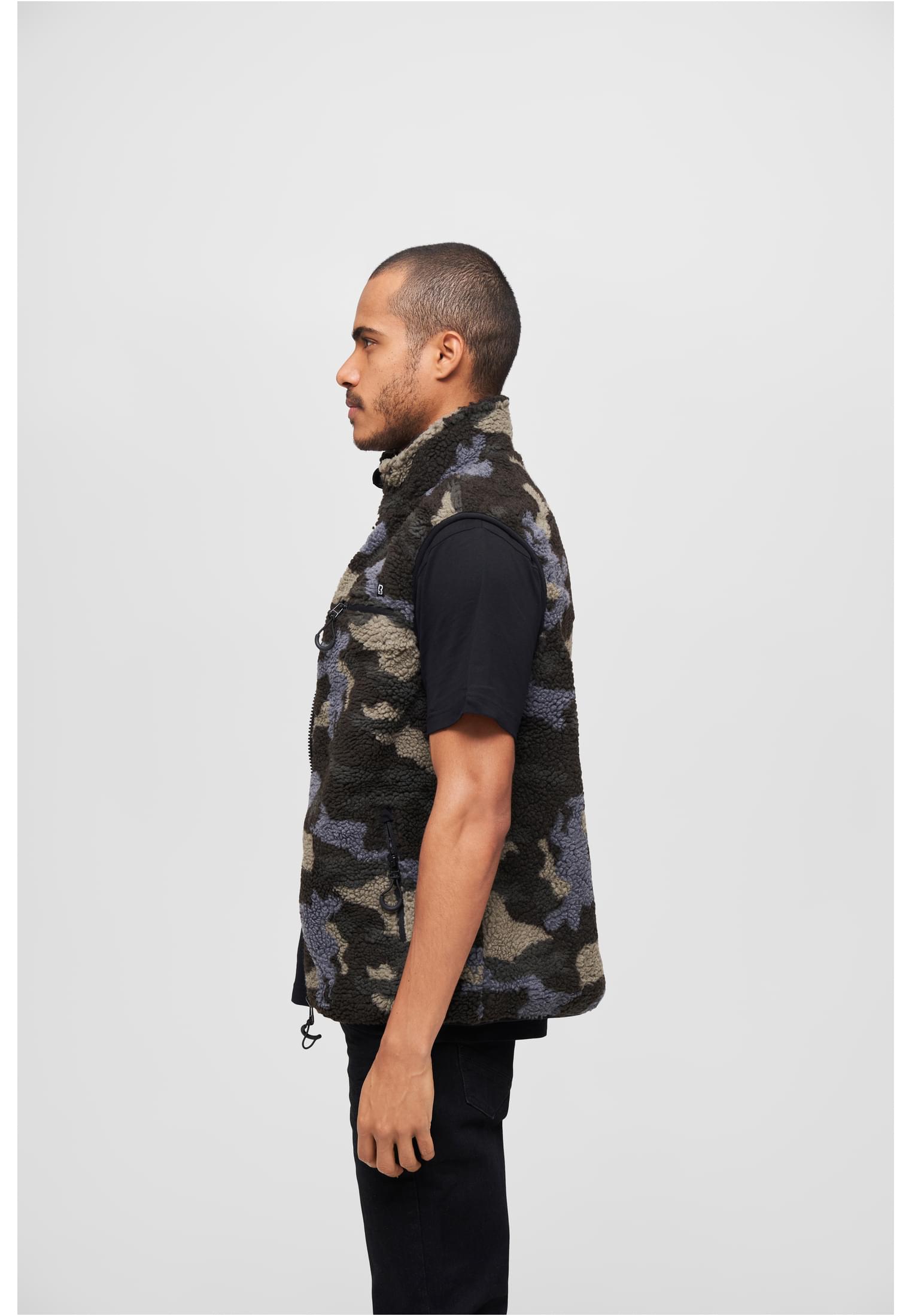 Teddyfleece Vest Men black/grey XXL - workoutbrands.com