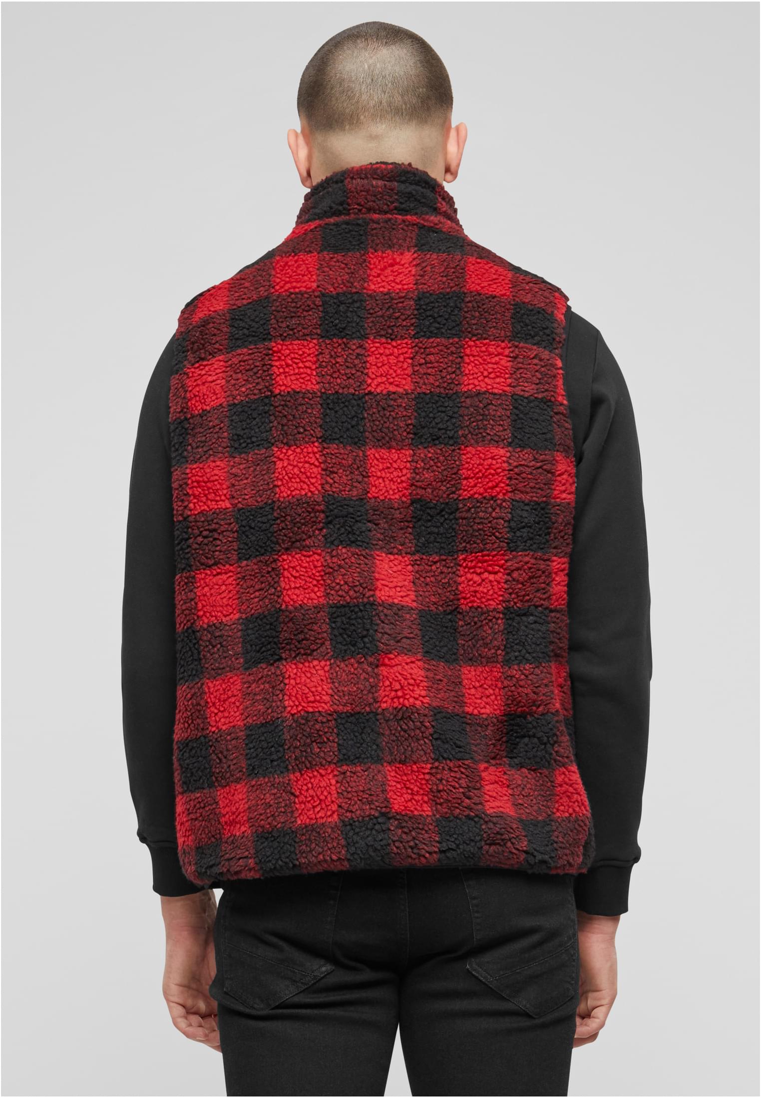 Teddyfleece Vest Men black/grey XXL - workoutbrands.com