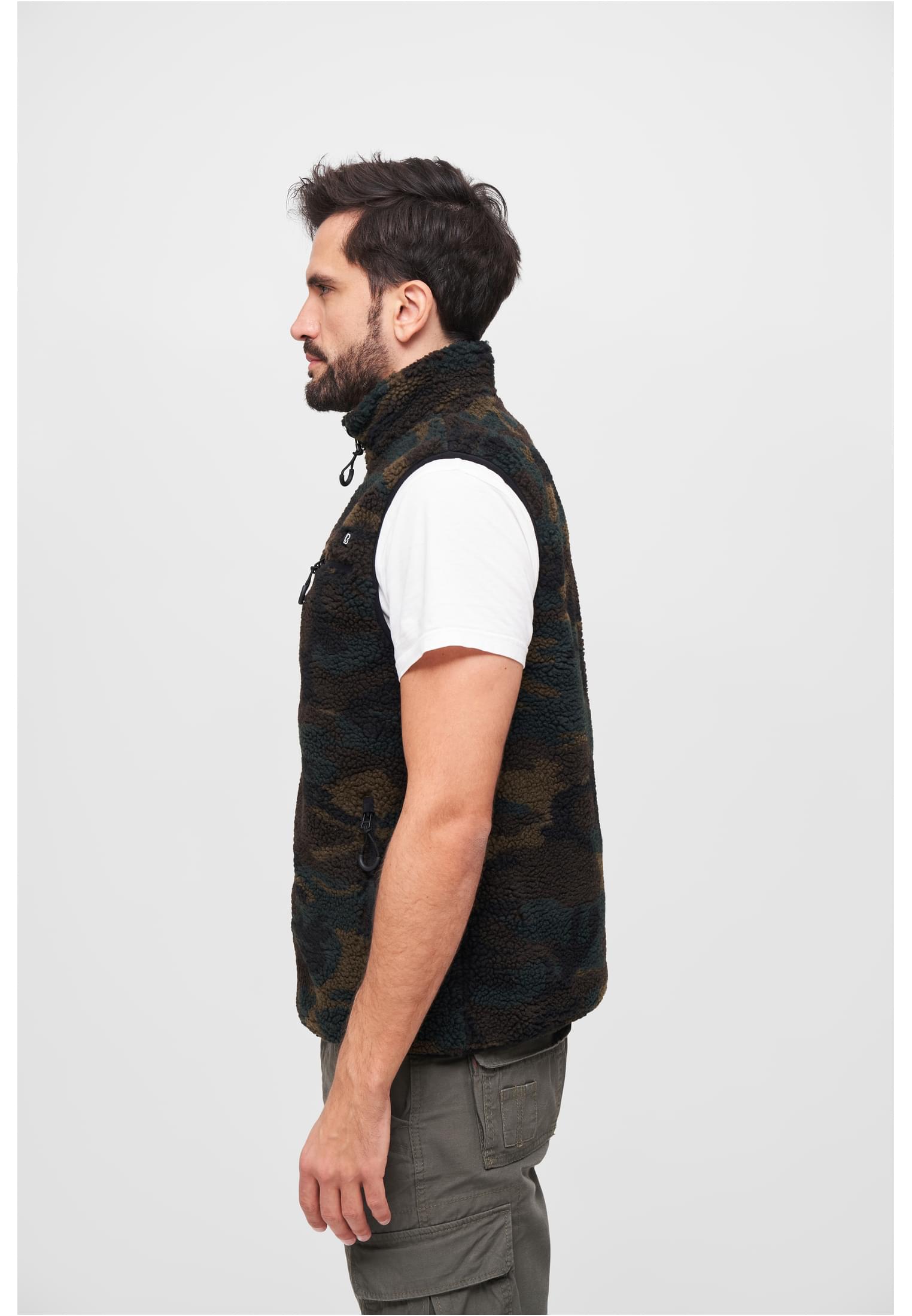 Teddyfleece Vest Men black/grey XXL - workoutbrands.com