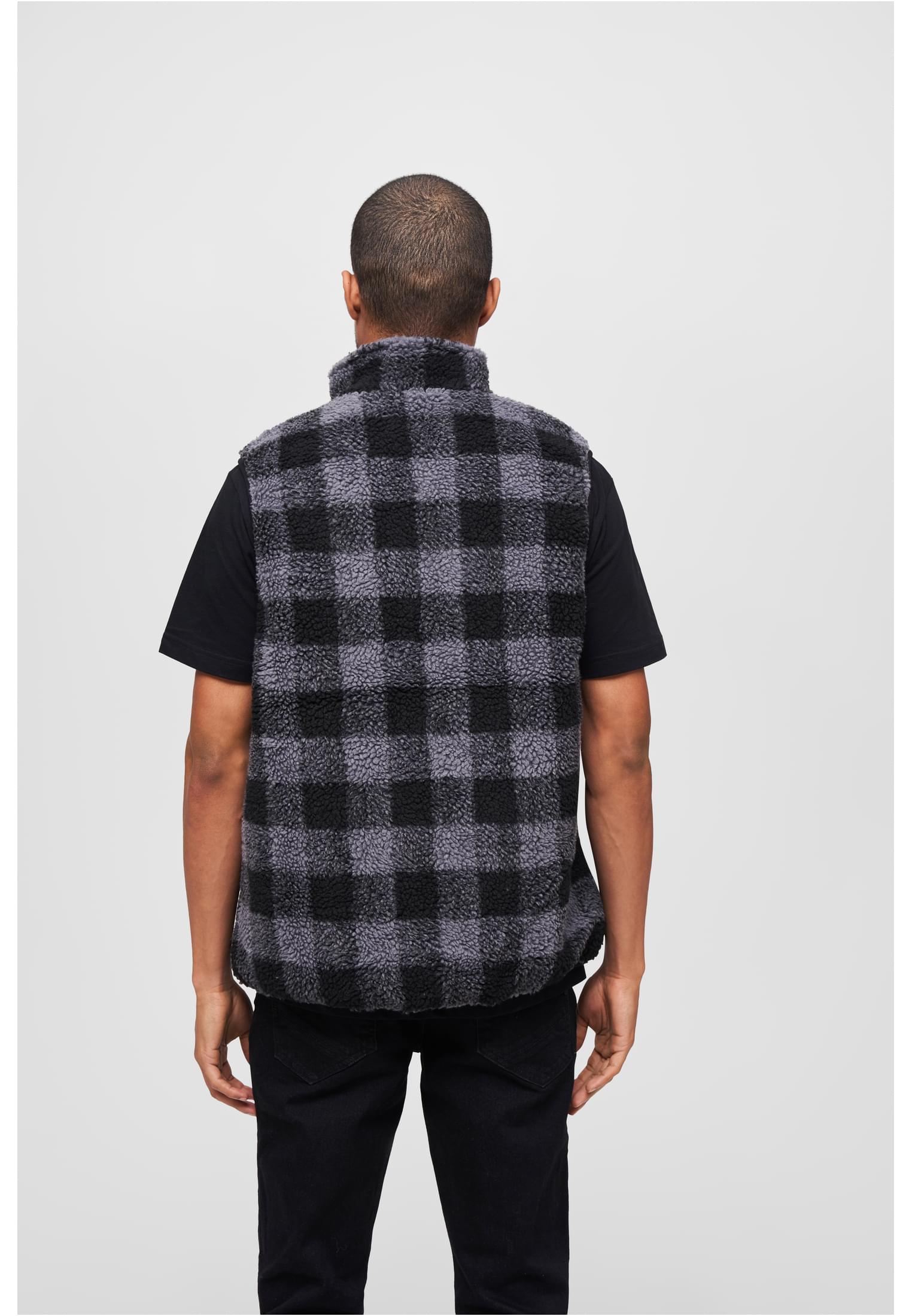 Teddyfleece Vest Men black/grey XXL - workoutbrands.com