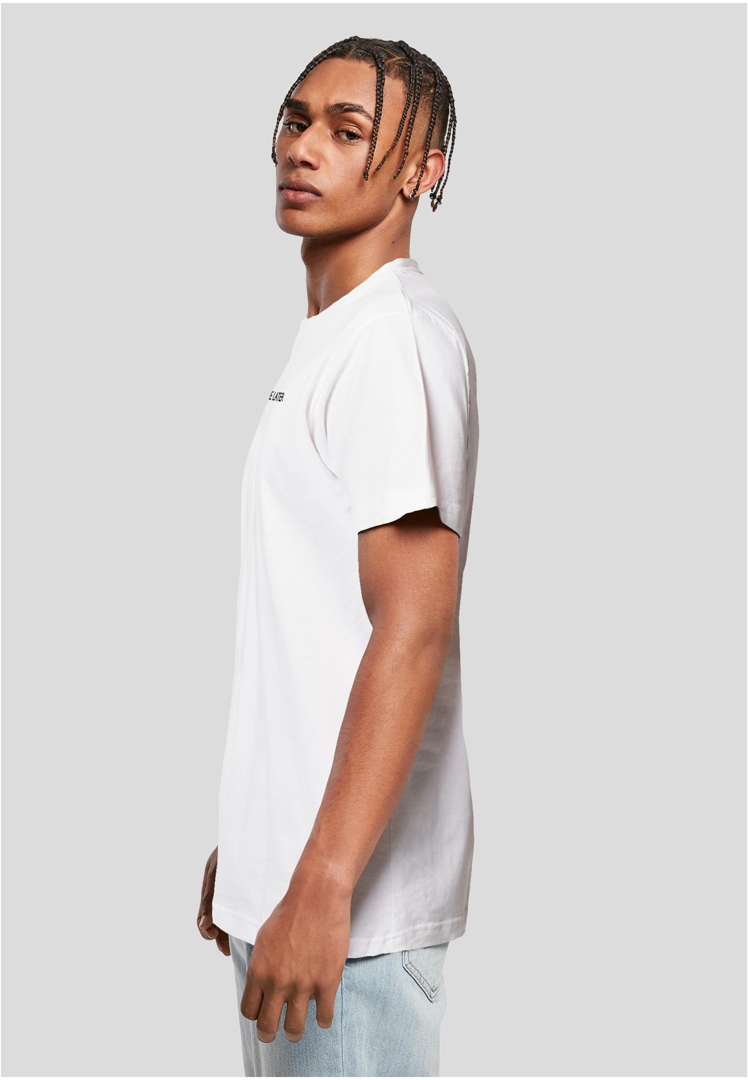 Thank Me Later Tee white XXL - workoutbrands.com