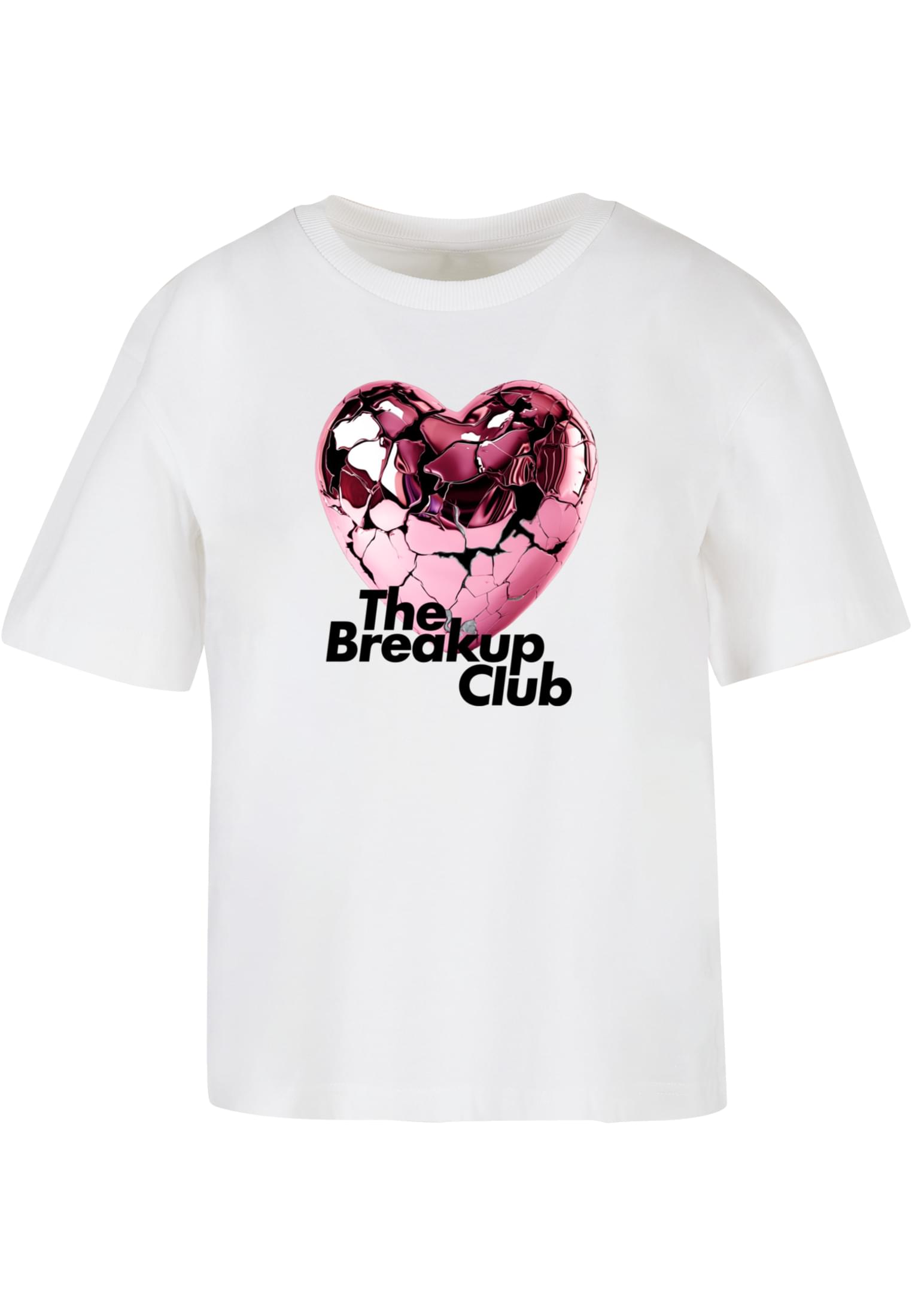 The Breakup Club Tee white XXL - workoutbrands.com