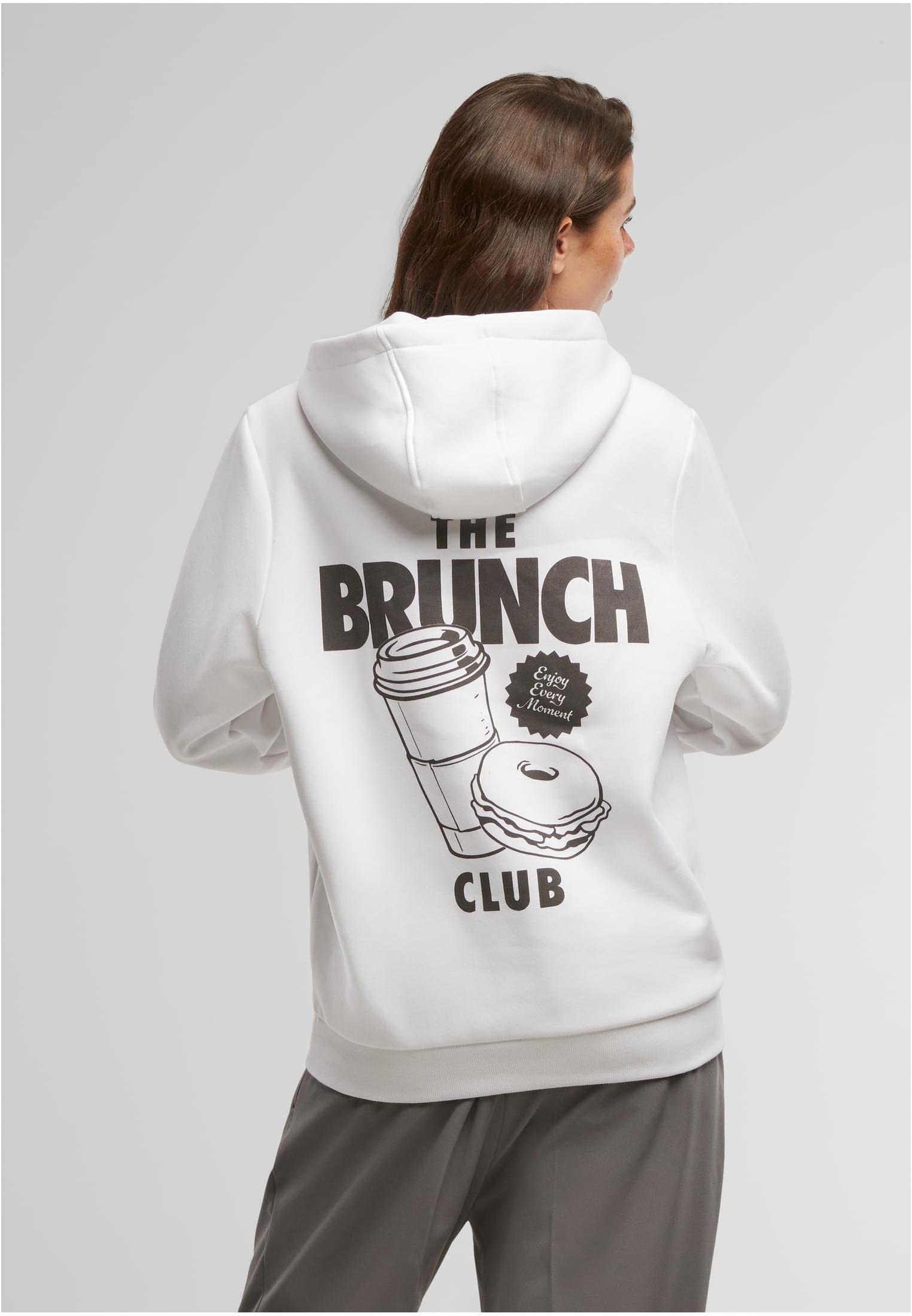 The Brunch Club Ladies Fluffy Hoody whitesand XXL - workoutbrands.com