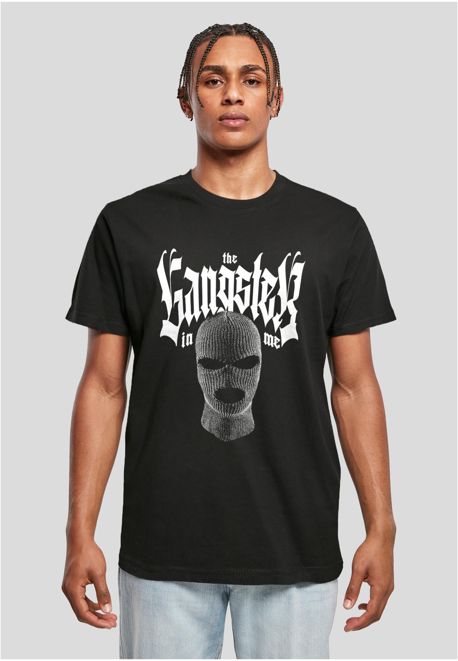 The Gangster In Me Tee black XXL - workoutbrands.com