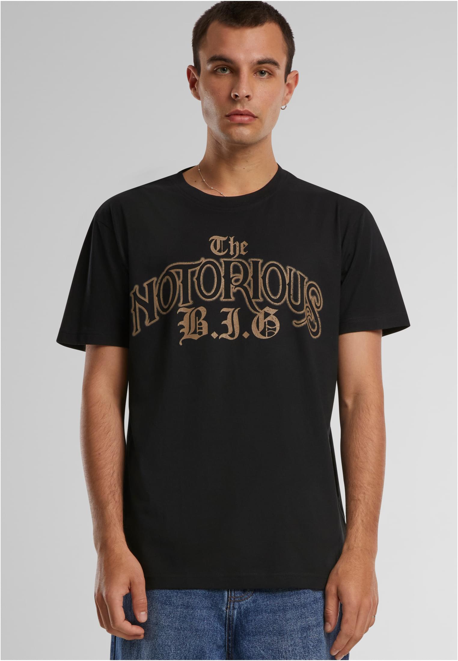 The Notorious BIG Logo Tee black XXL - workoutbrands.com
