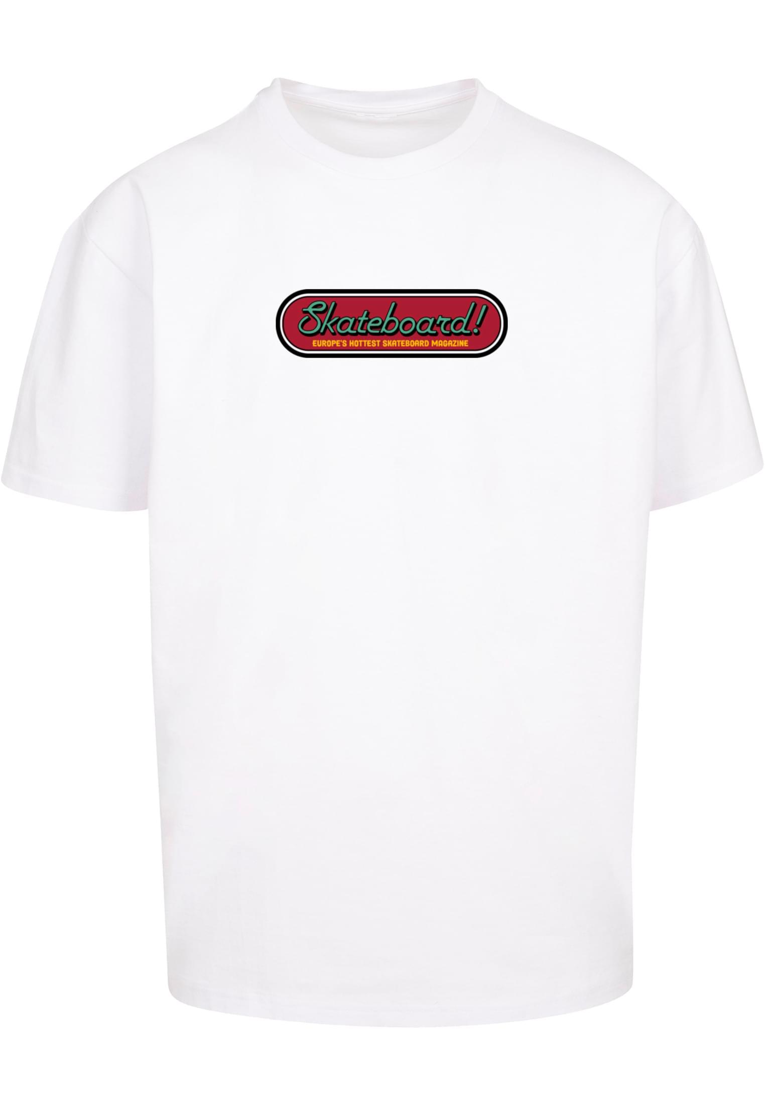 The Skateboard Magazin Cover No 11 Oversize Tee white XXL - workoutbrands.com