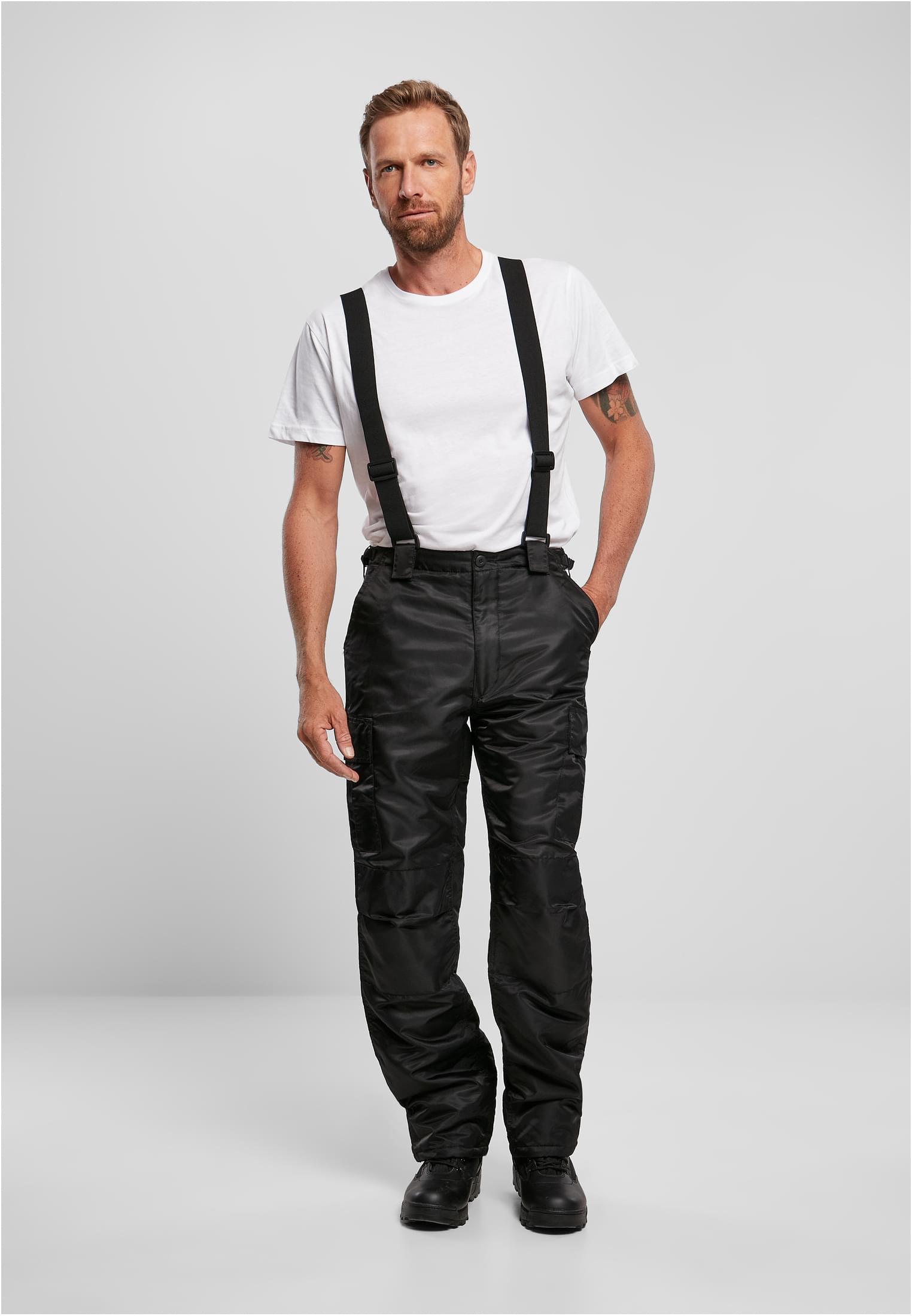 Thermal Dungarees olive XXL - workoutbrands.com