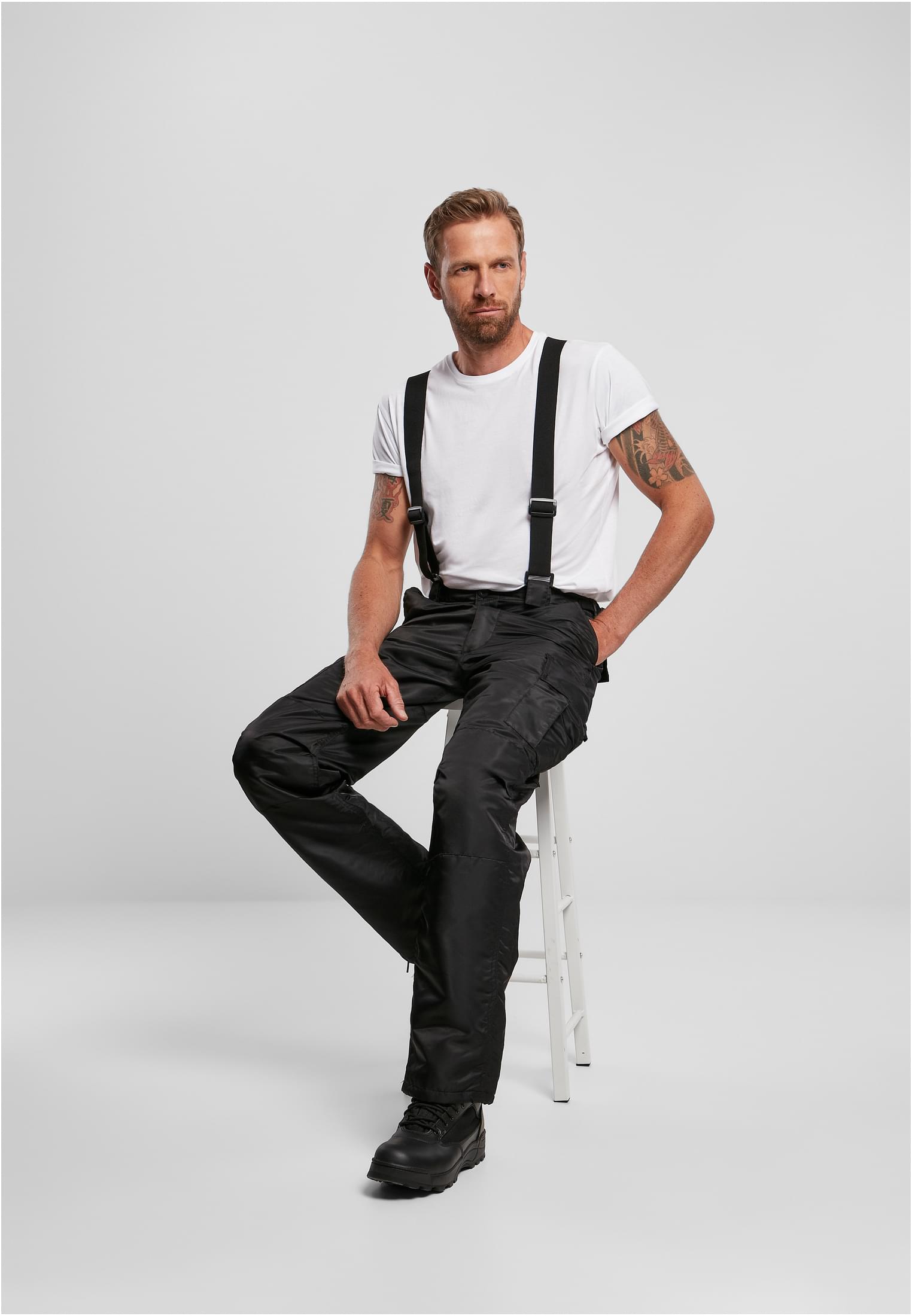 Thermal Dungarees olive XXL - workoutbrands.com