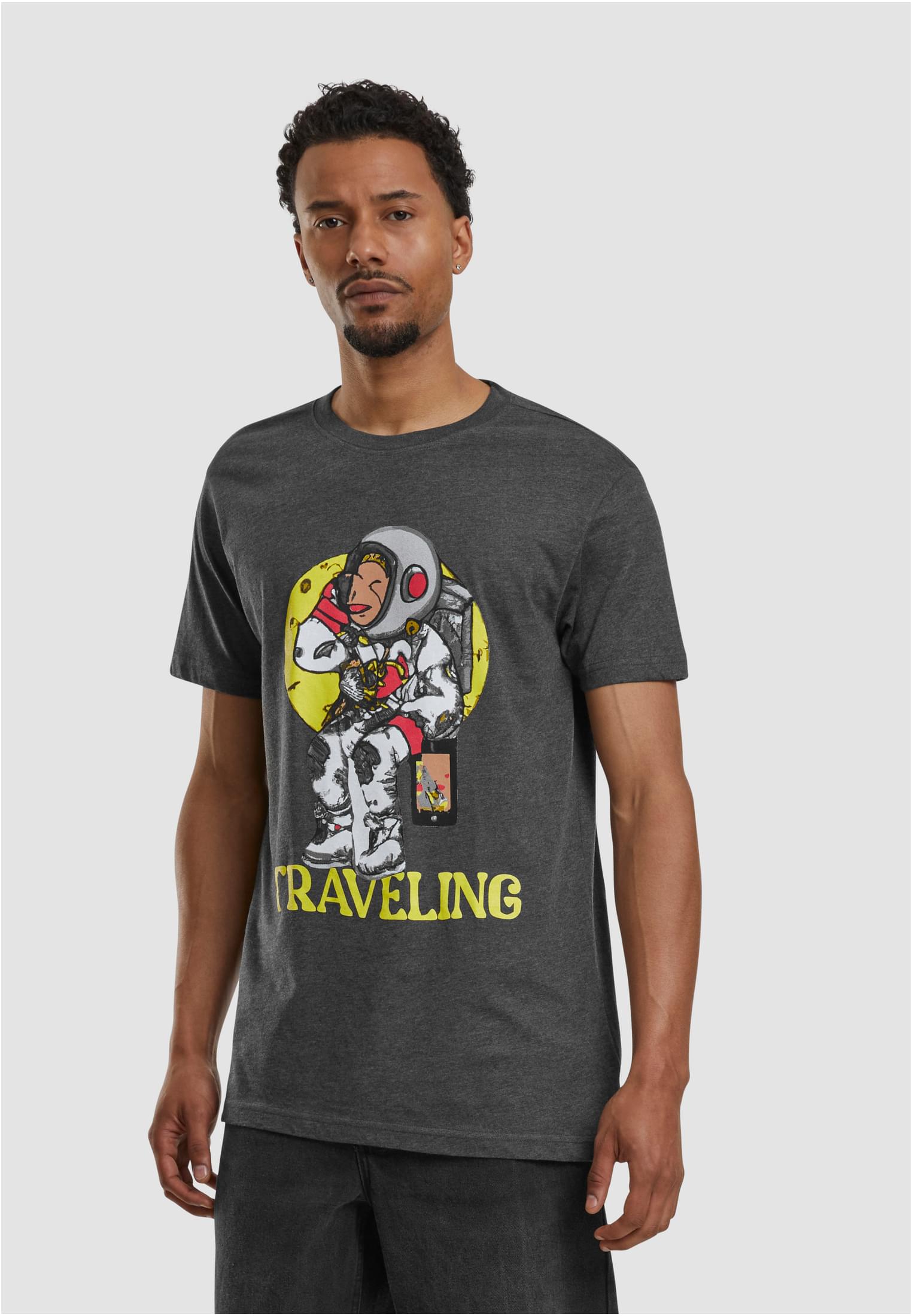 Traveling Tee charcoal XXL - workoutbrands.com