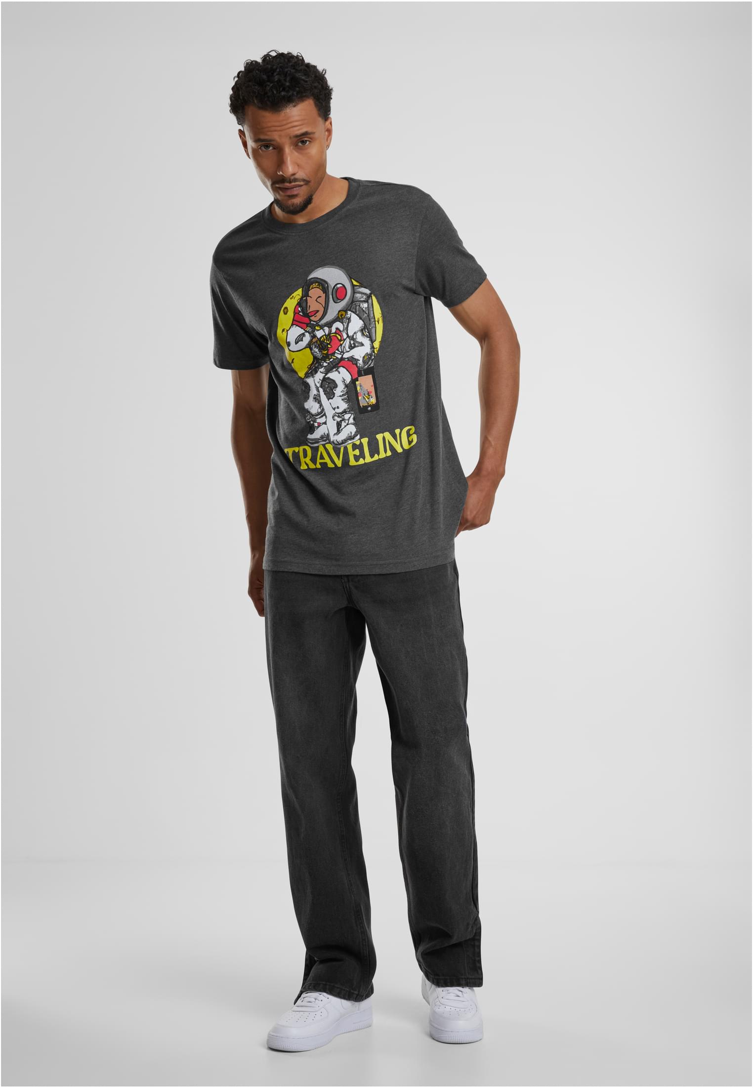 Traveling Tee charcoal XXL - workoutbrands.com