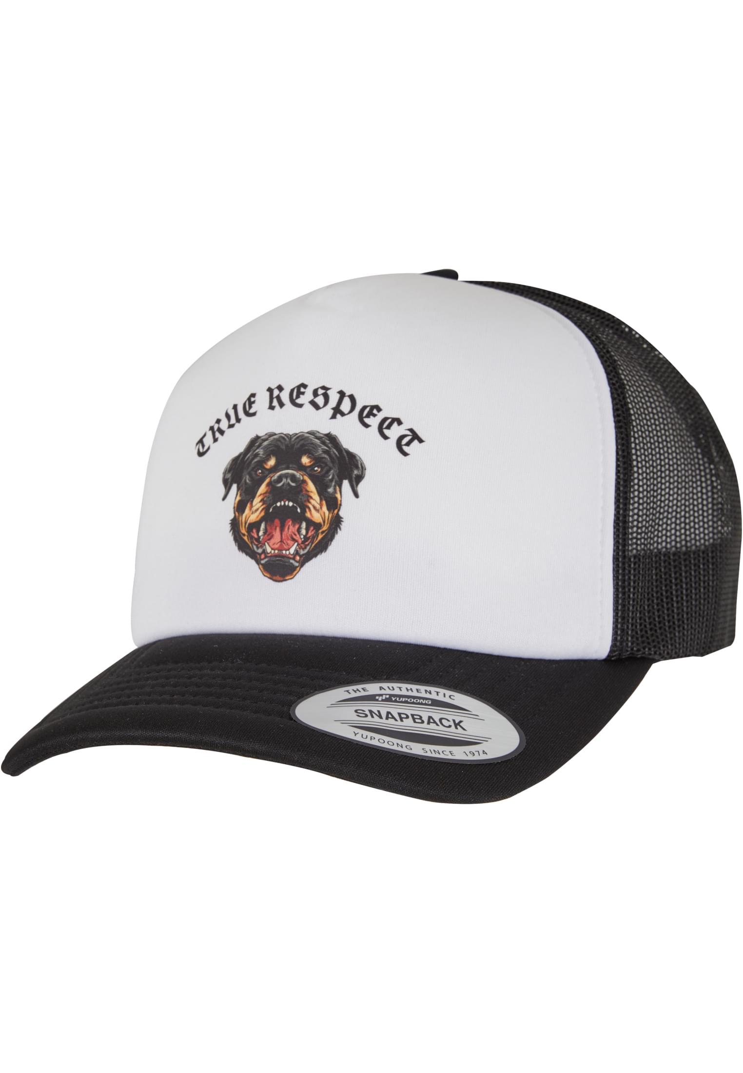 True Respect Foam Trucker Cap black/white/black one size - workoutbrands.com