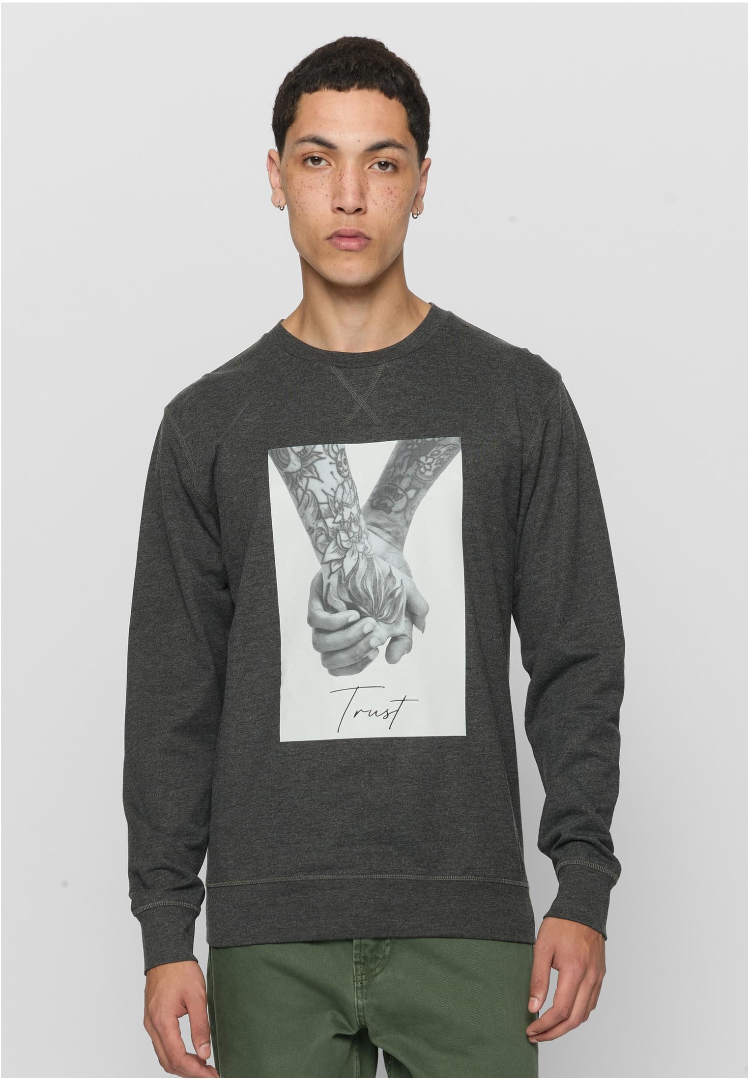 Trust 2.0 Crewneck darksand XS - workoutbrands.com