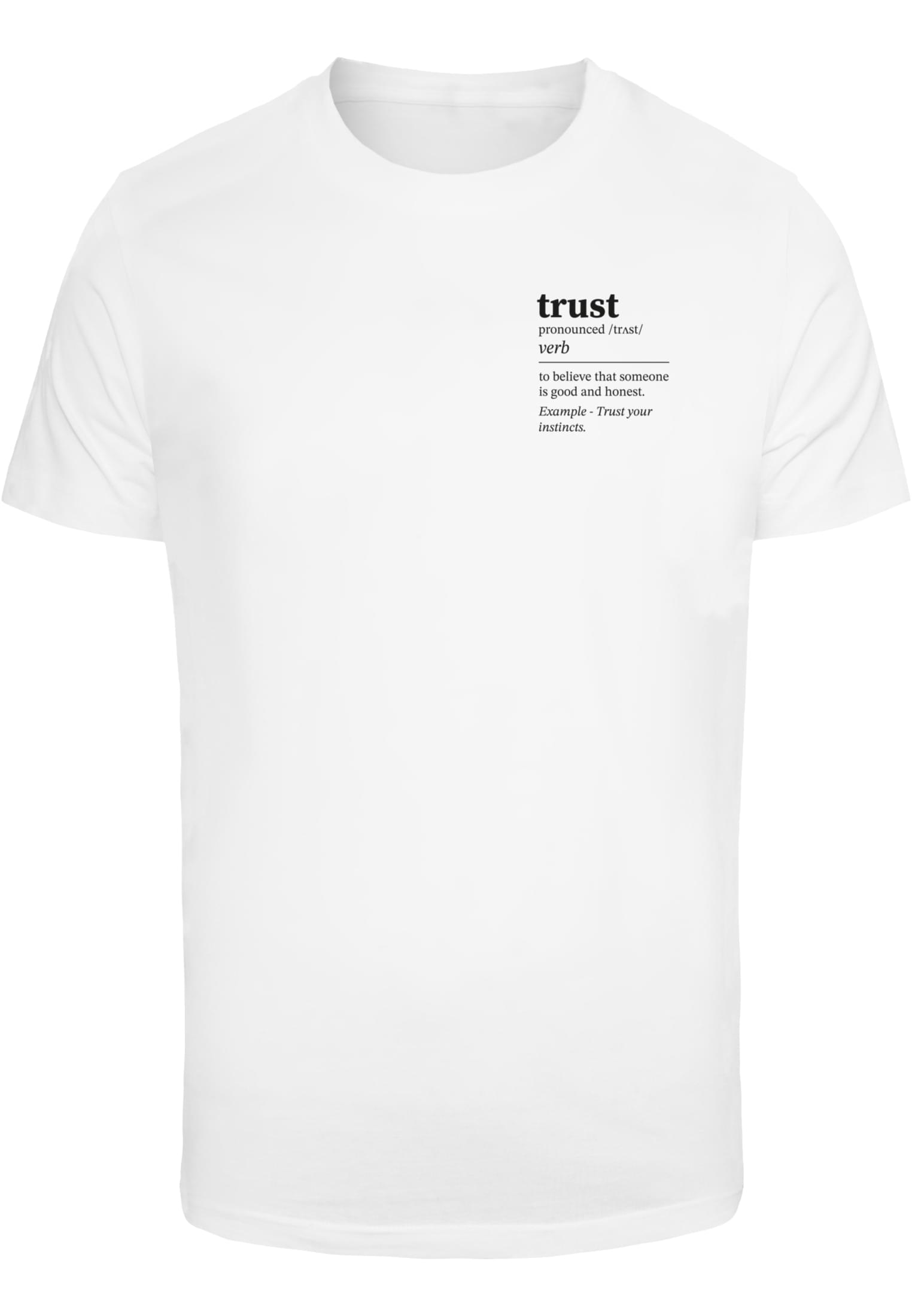 Trust Definition Tee white XXL - workoutbrands.com