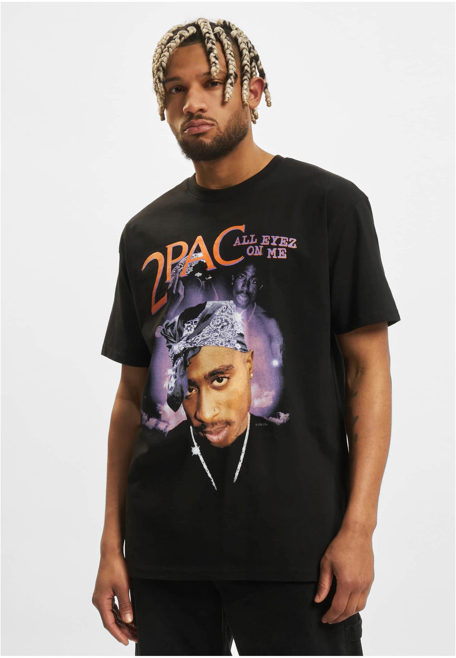 Tupac All Eyez On Me Anniversary Oversize Tee black XXL - workoutbrands.com