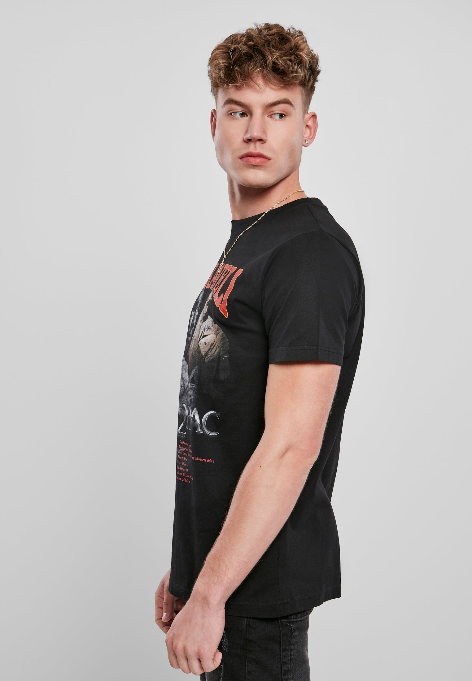 Tupac Makaveli Tee black XXL - workoutbrands.com