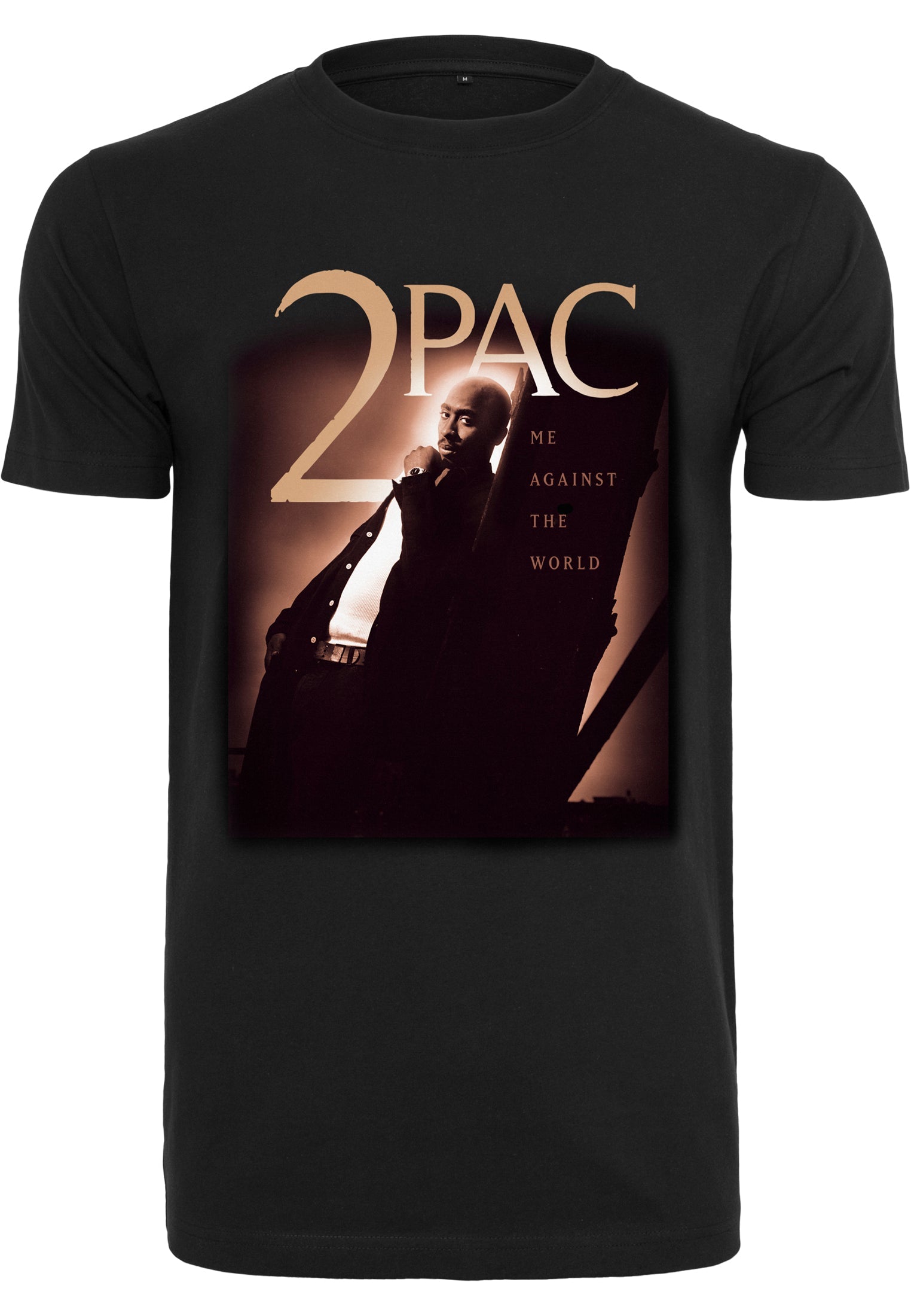 Tupac Me Against The World Cover Tee black XXL - workoutbrands.com