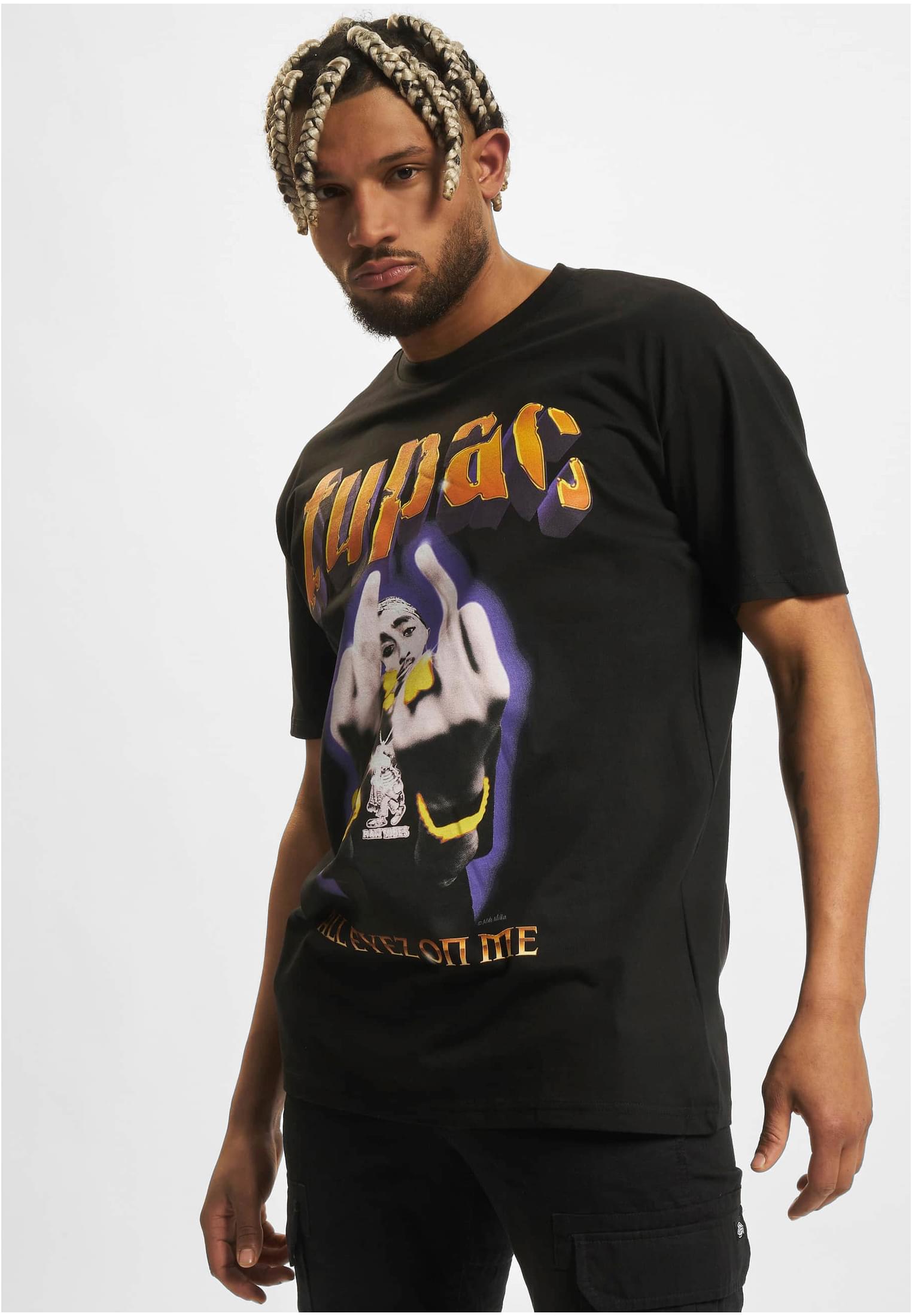 Tupac Thug Passion Oversize Tee black XXL - workoutbrands.com