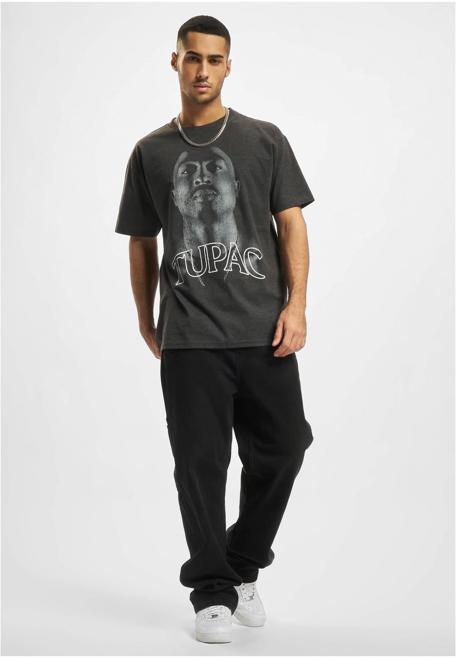 Tupac Up Oversize Tee charcoal XXL - workoutbrands.com
