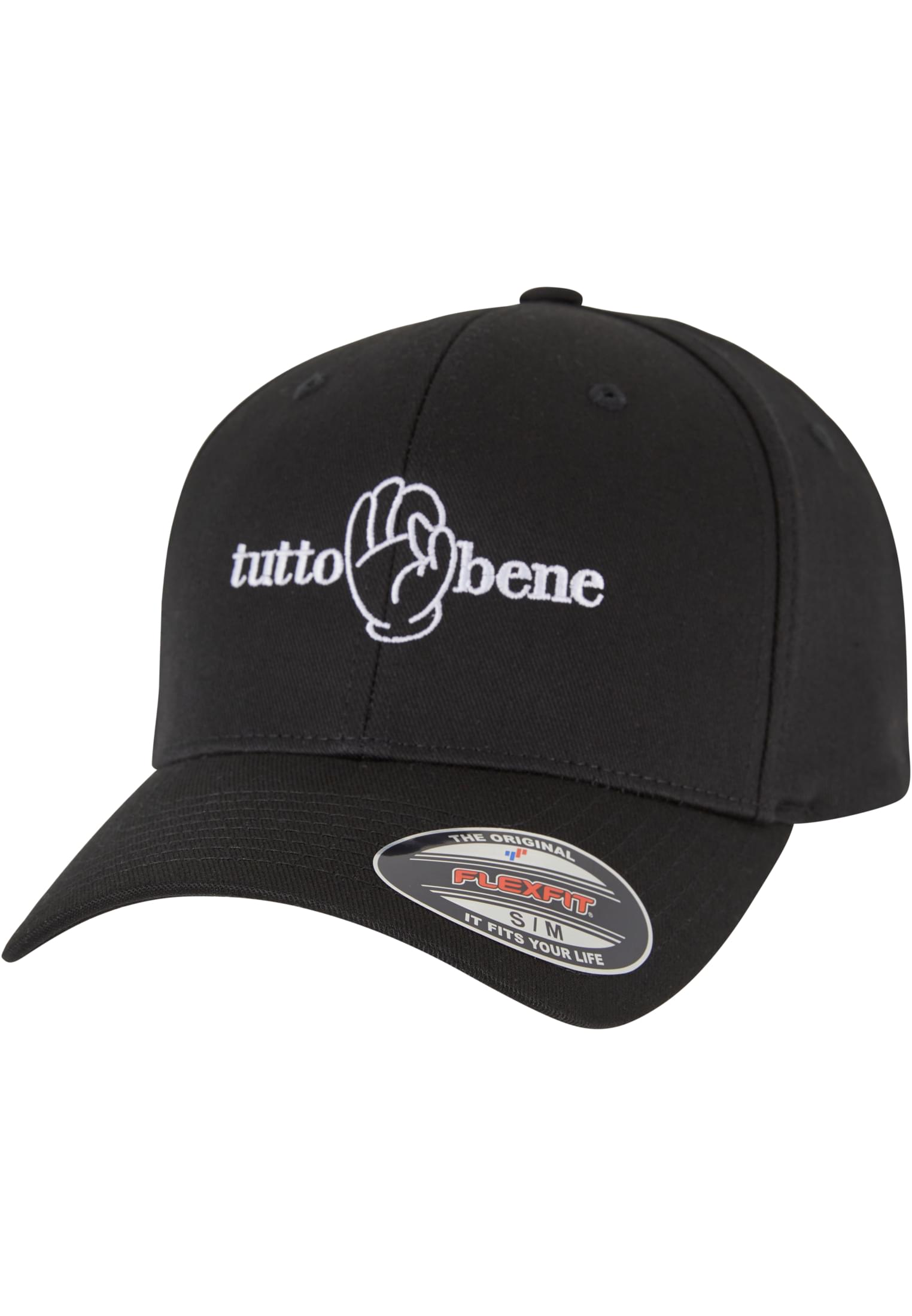 Tutto Bene Flexfit Cap black XXL - workoutbrands.com