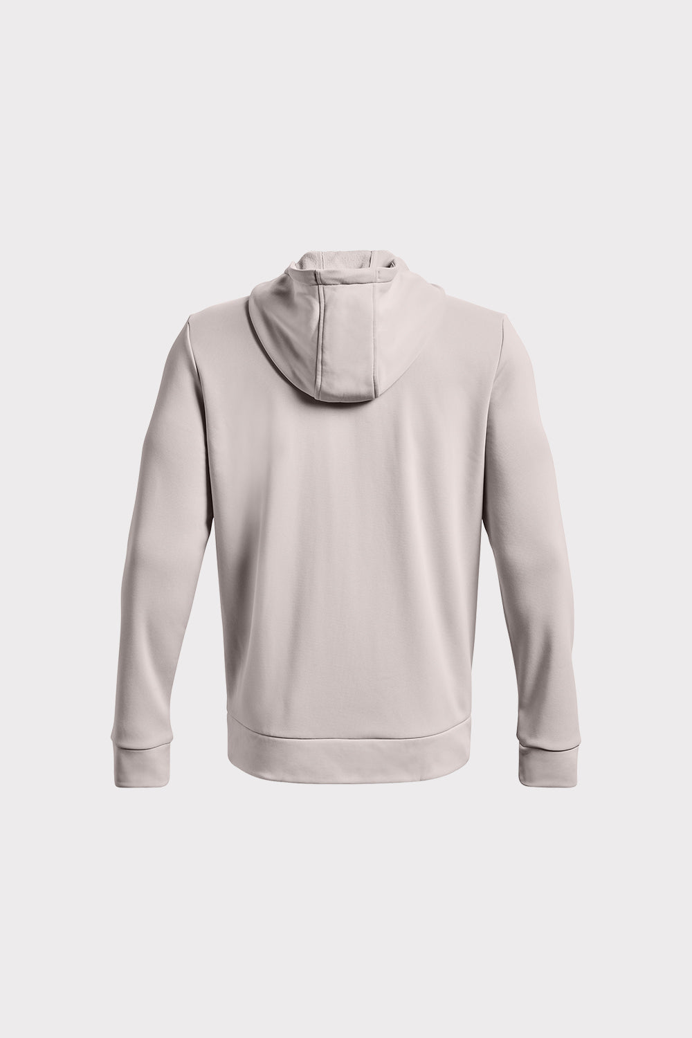 UA Armour Fleece FZ Hoodie - Ghost Gray - workoutbrands.com