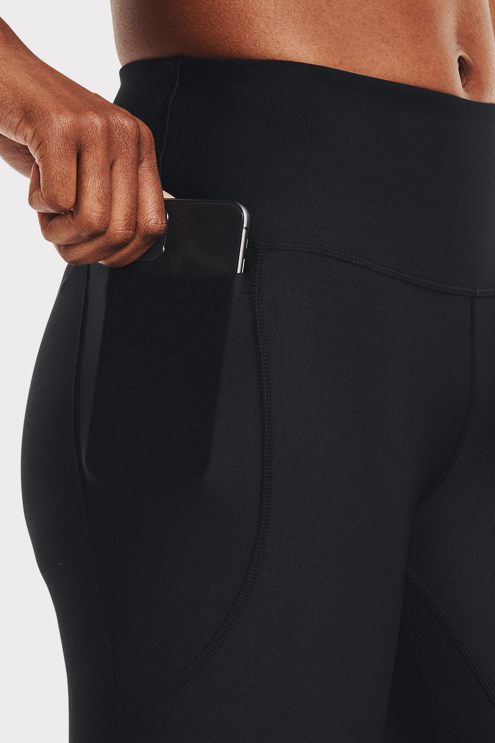 UA Armour HiRise Leg - Black - workoutbrands.com