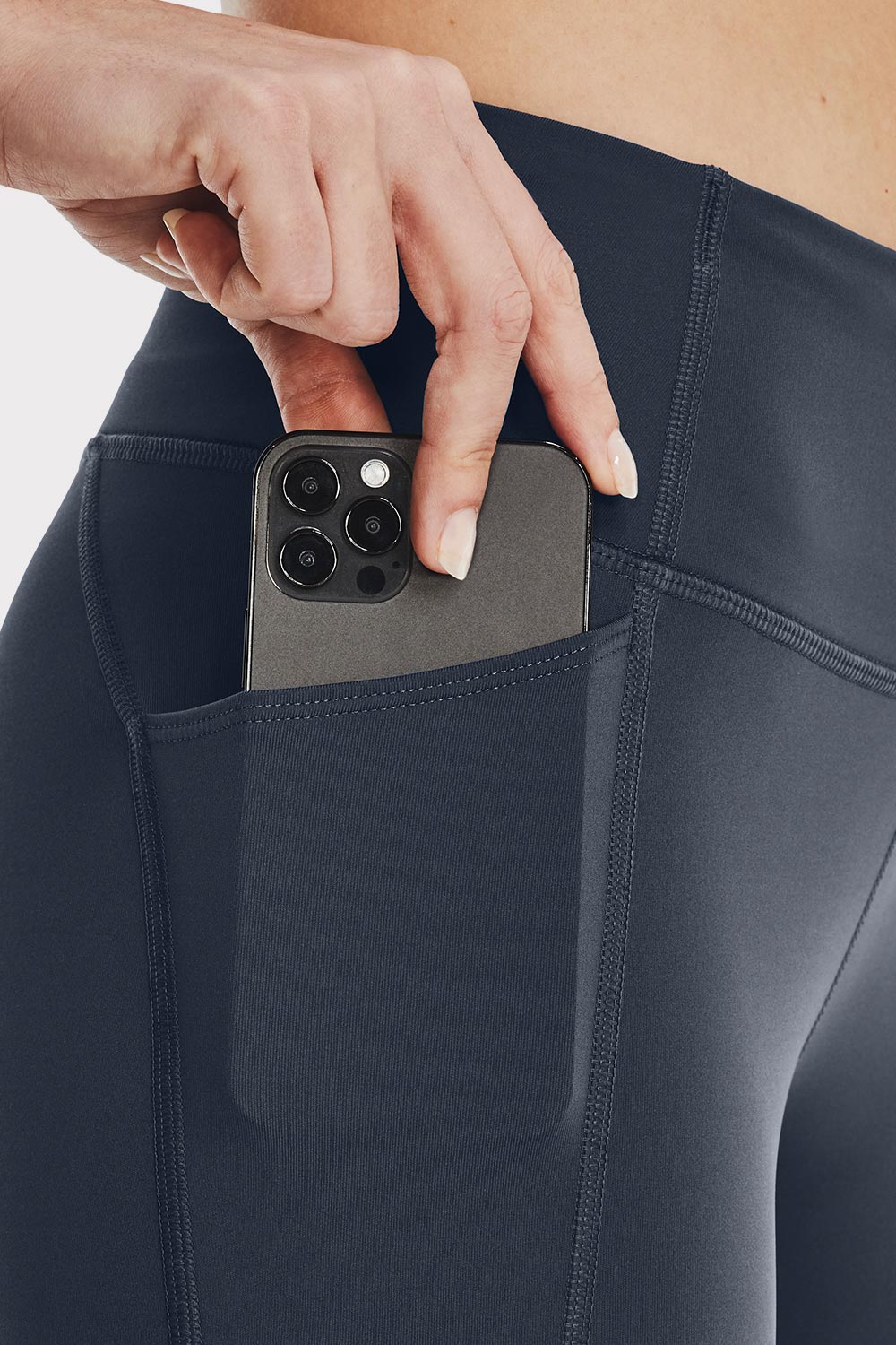 UA Fly Fast 3.0 Tight - Downpour Gray - workoutbrands.com