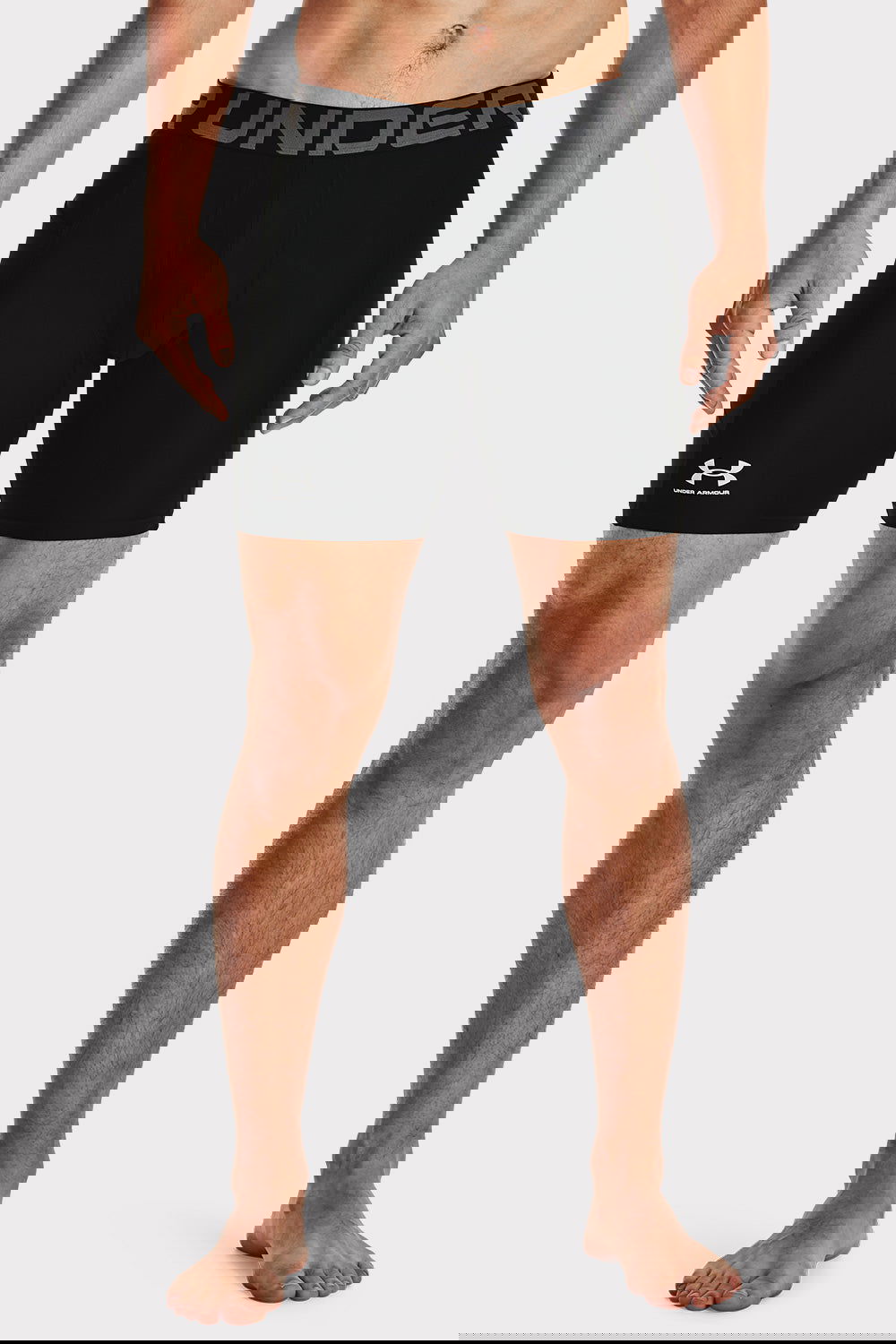 UA HG Armour Compression Shorts - Black - workoutbrands.com