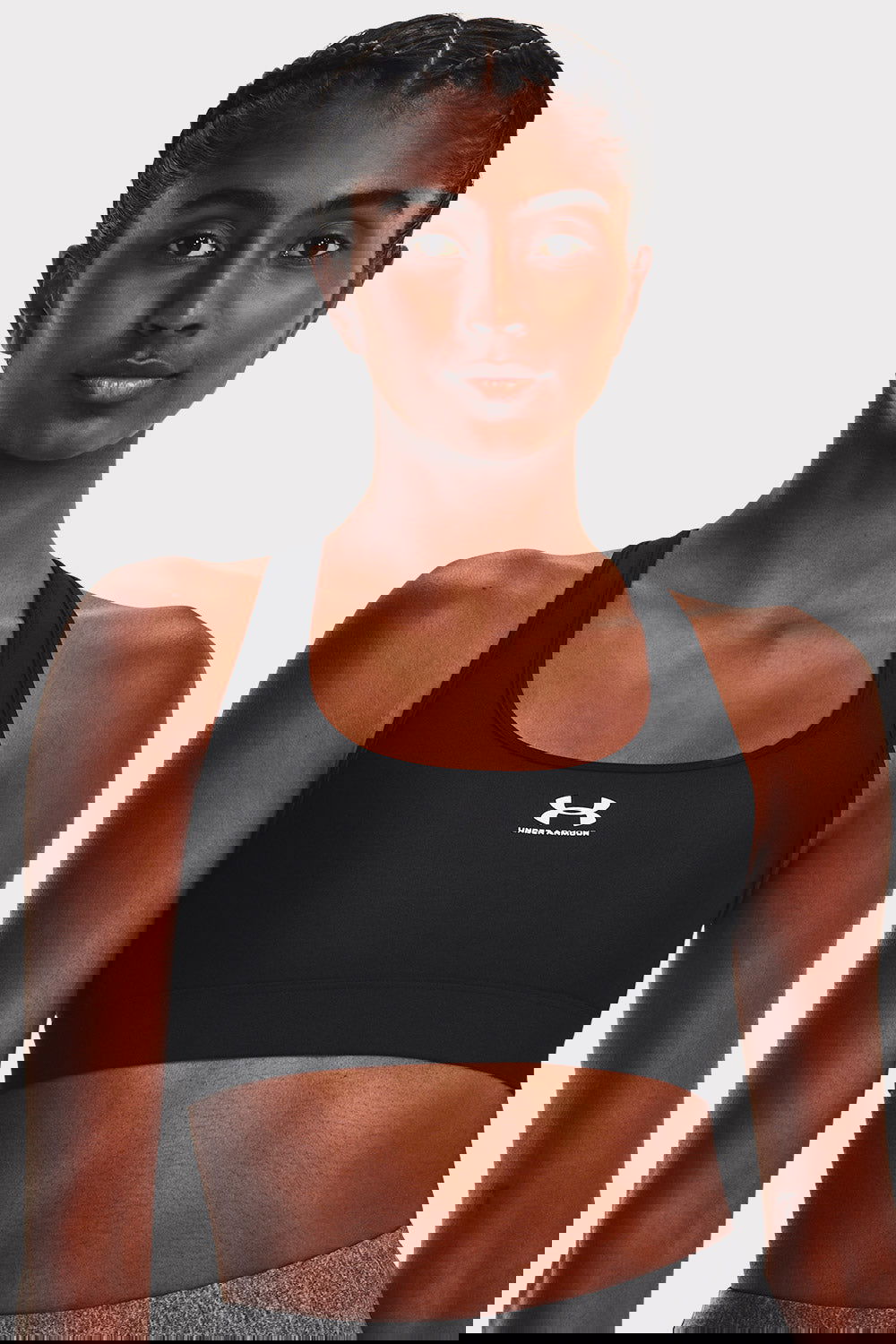 UA HG Armour Mid Padless - Black - workoutbrands.com